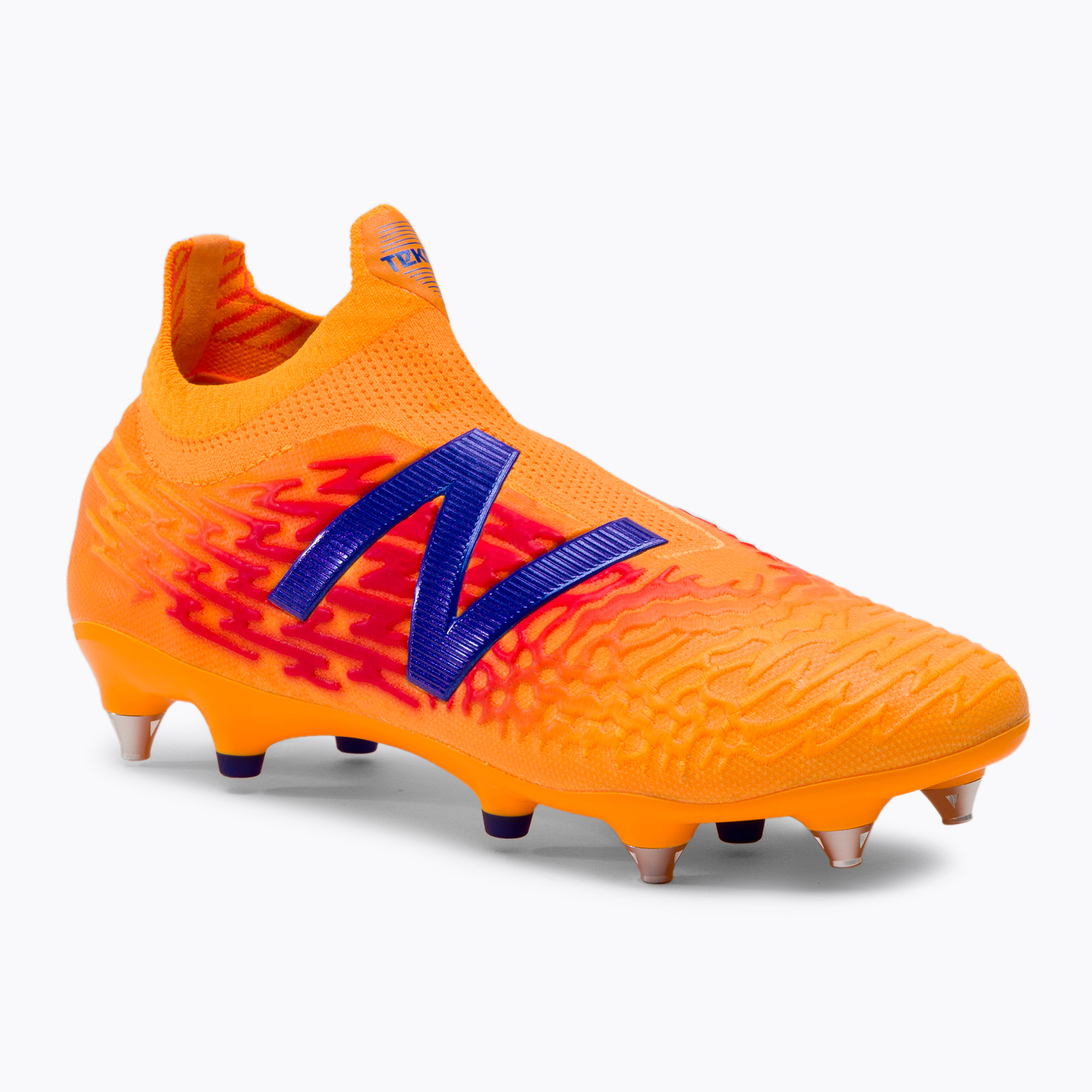 Buty piłkarskie męskie New Balance Tekela V3+ Pro SG impulse/vibrant orange | WYSYŁKA W 24H | 30 DNI NA ZWROT