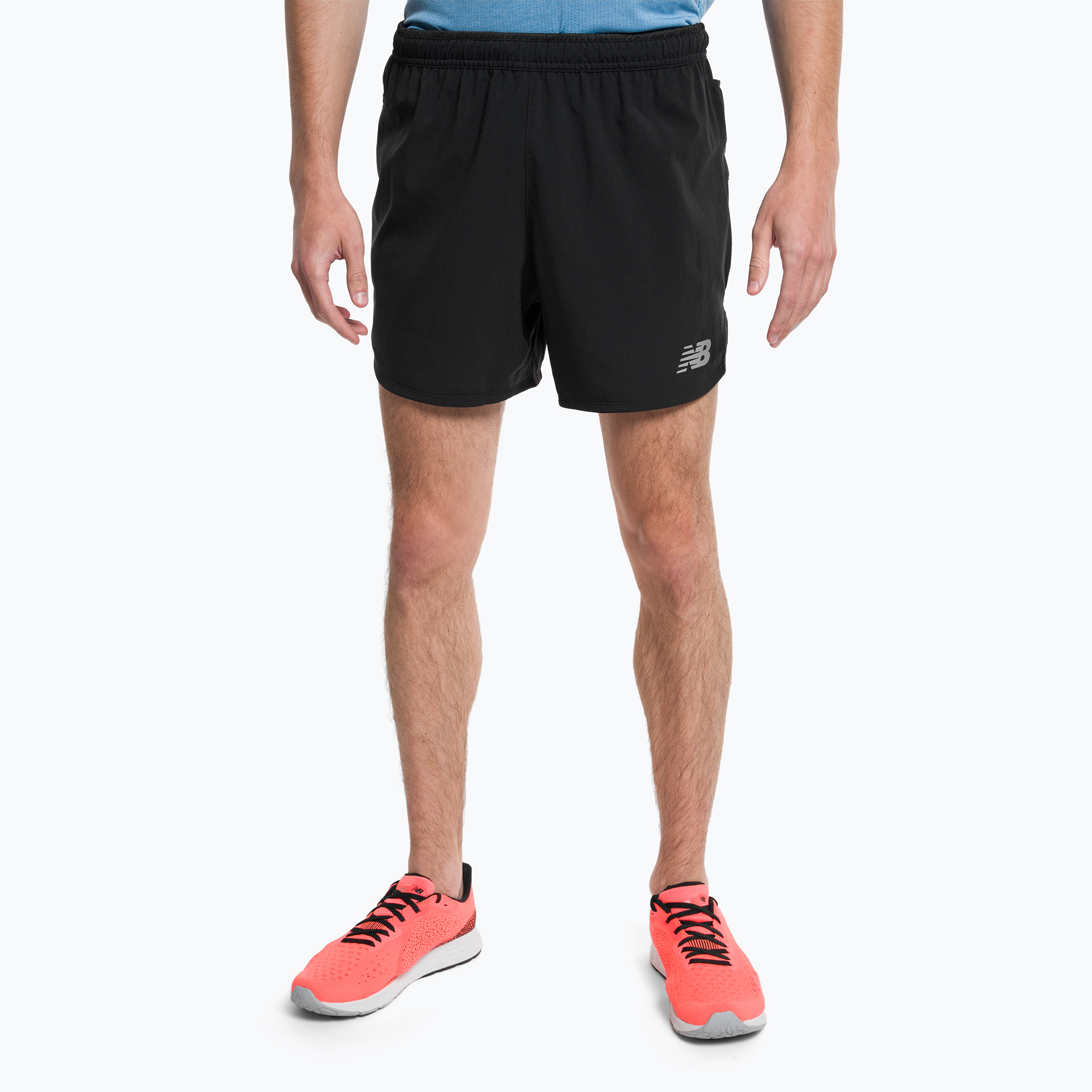 Spodenki do biegania męskie New Balance Impact Run 5" black | WYSYŁKA W 24H | 30 DNI NA ZWROT