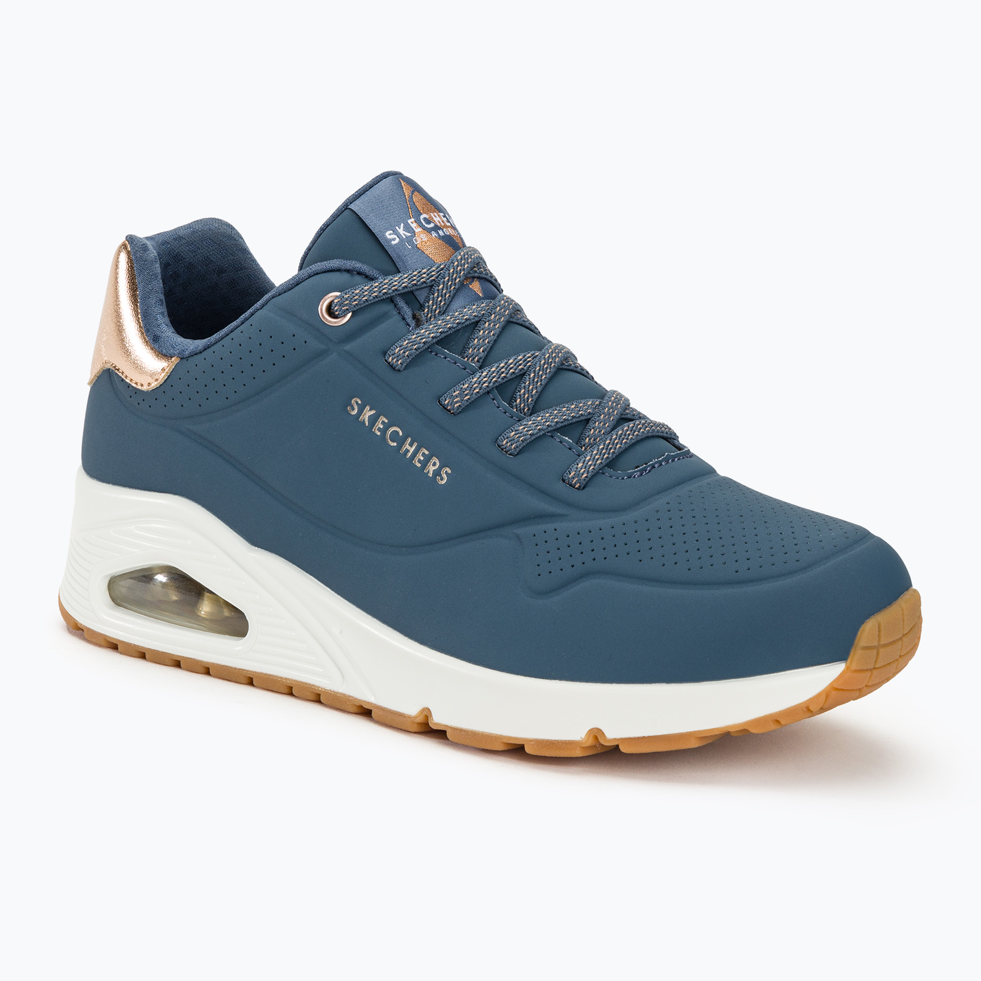 Buty damskie SKECHERS Uno Shimmer Away navy | WYSYŁKA W 24H | 30 DNI NA ZWROT