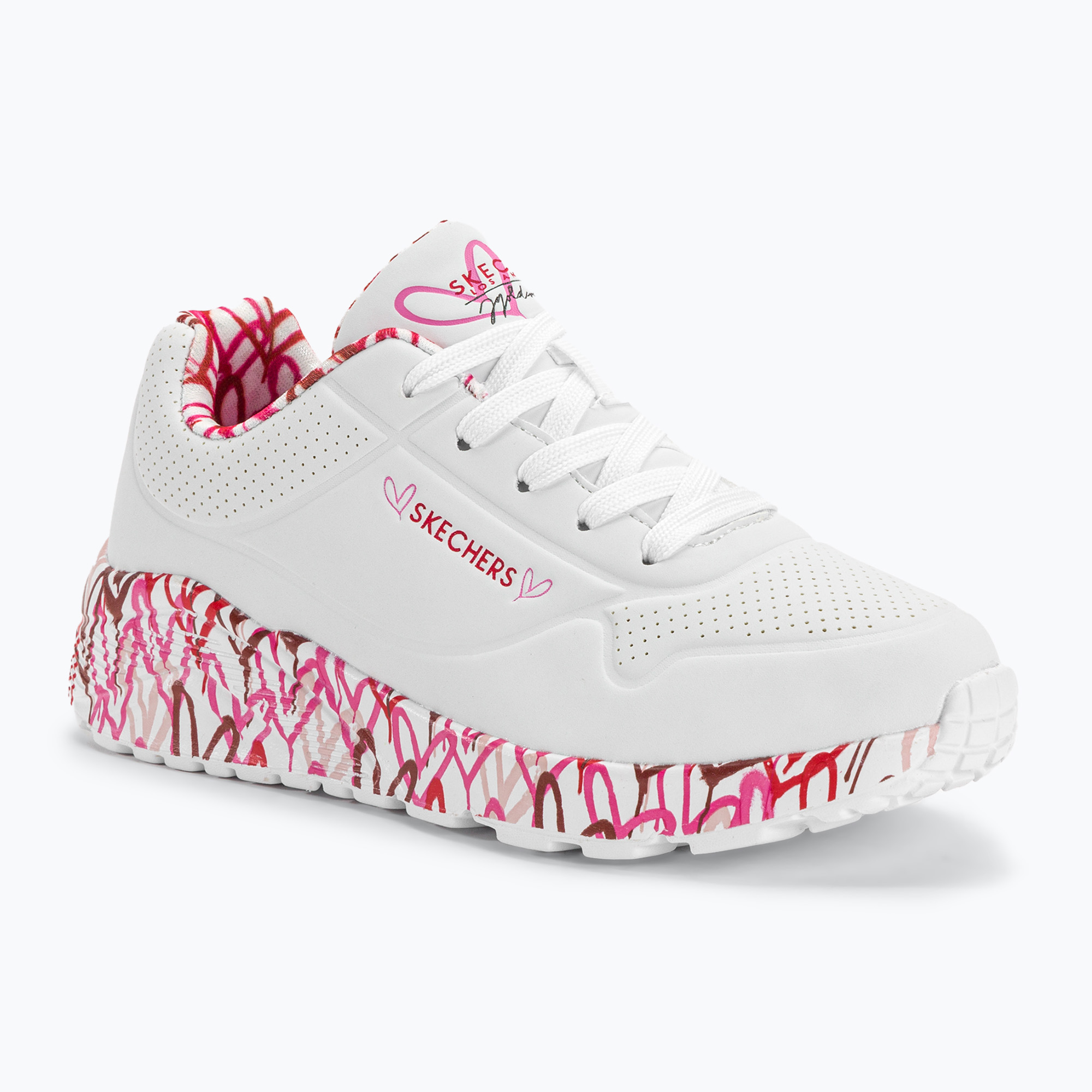Buty dziecięce SKECHERS Uno Lite Lovely Luv white/red/pink | WYSYŁKA W 24H | 30 DNI NA ZWROT
