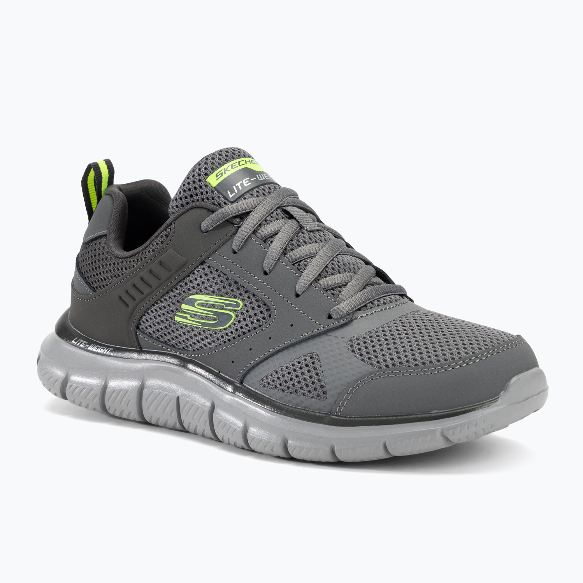 Buty męskie SKECHERS Track Syntac charcoal | WYSYŁKA W 24H | 30 DNI NA ZWROT