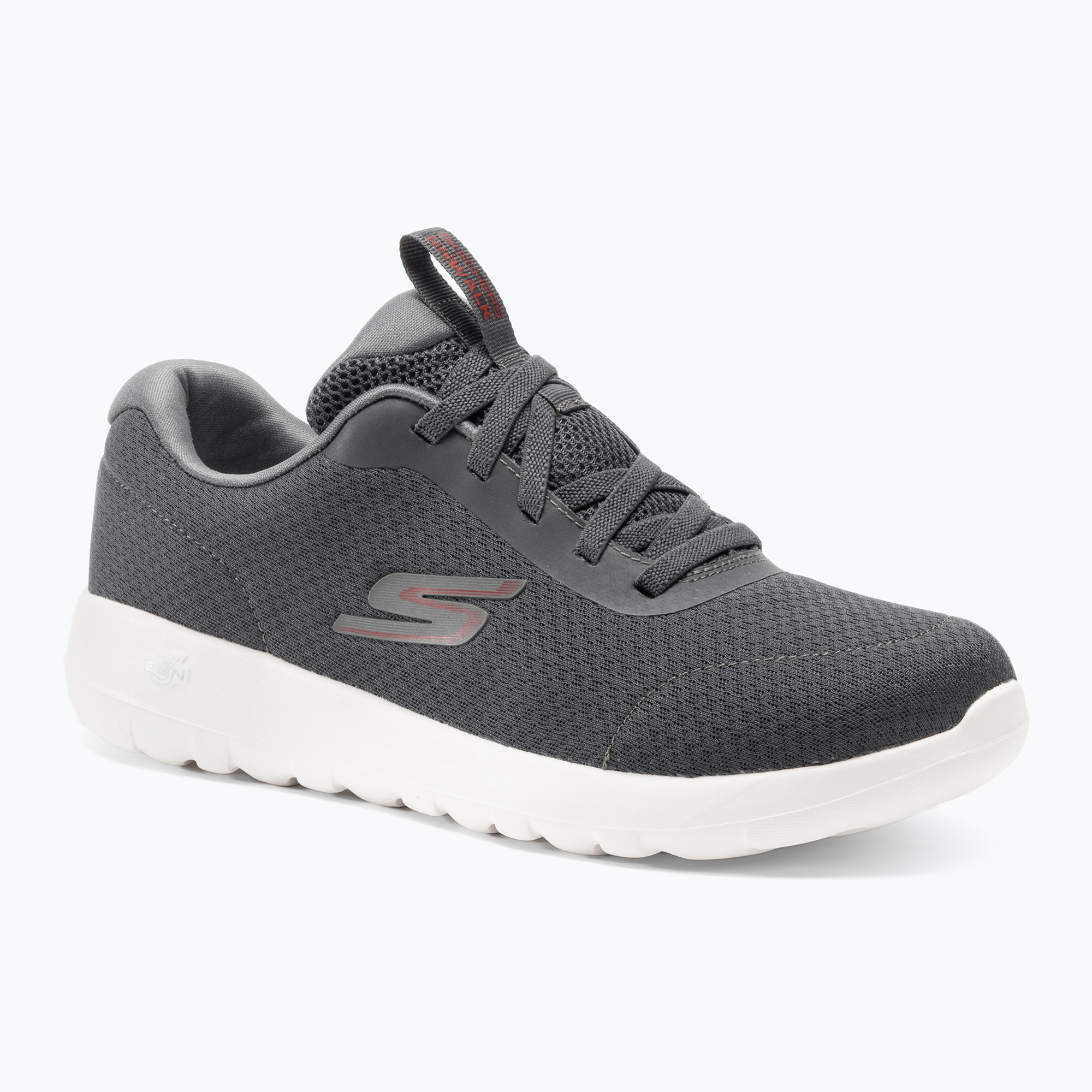 Buty męskie SKECHERS Go Walk Max Midshore charcoal/white/red | WYSYŁKA W 24H | 30 DNI NA ZWROT