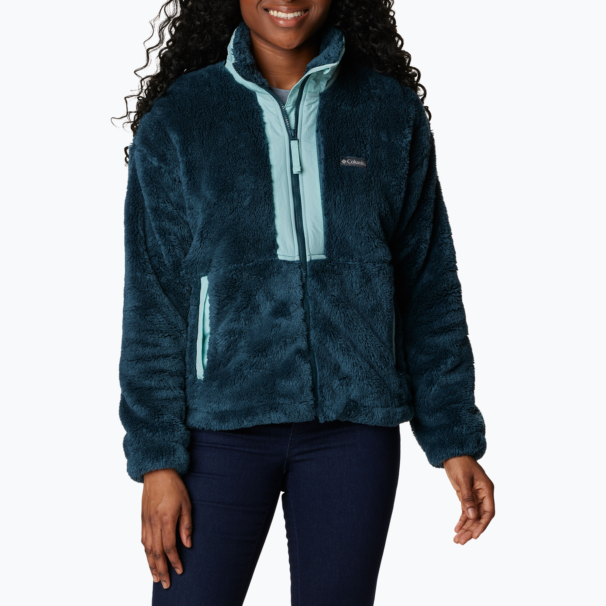 Bluza damska Columbia Boundless Discovery Sherpa night wave/aqua haze | WYSYŁKA W 24H | 30 DNI NA ZWROT