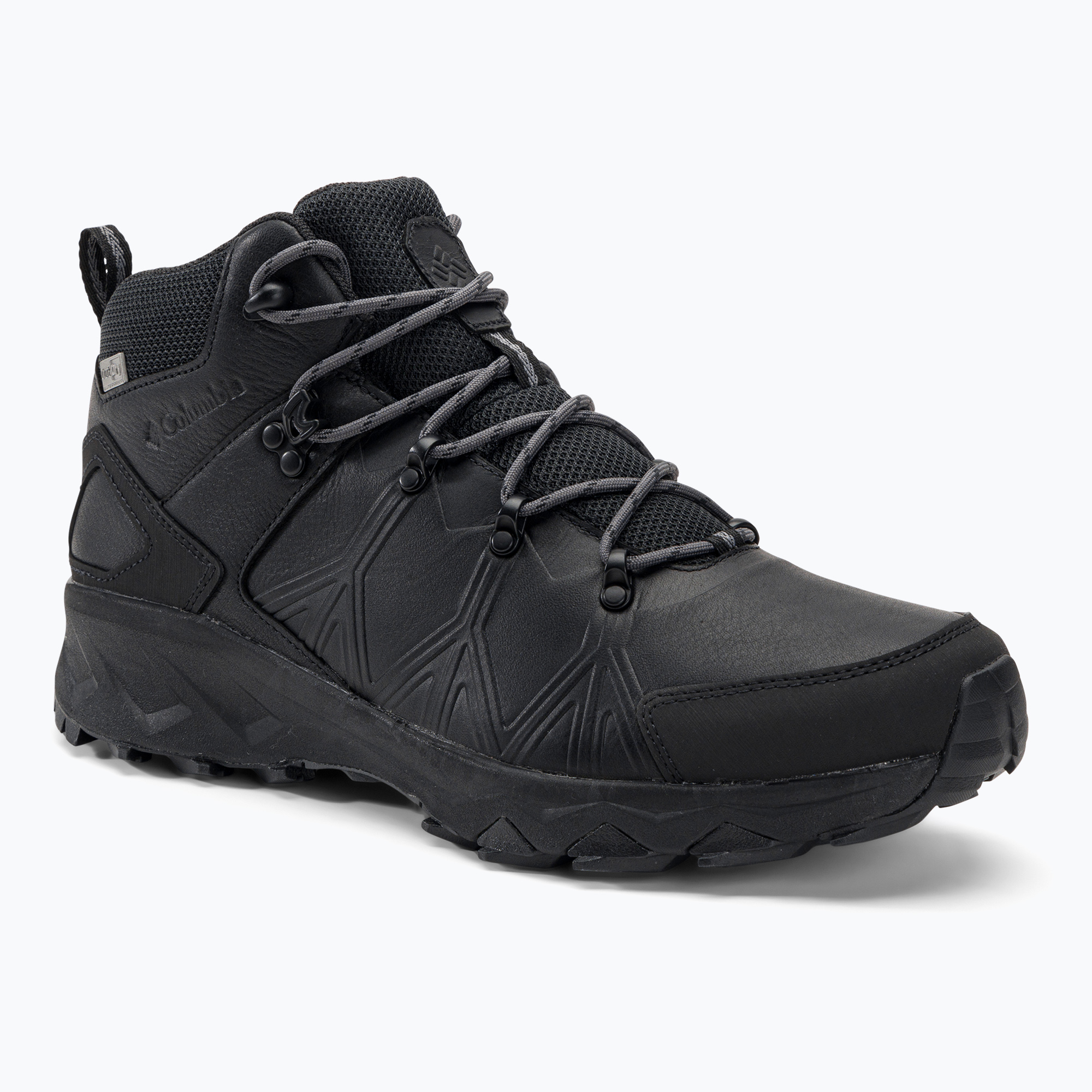 Zdjęcia - Buty trekkingowe Columbia Buty turystyczne męskie  Peakfreak II Mid Outdry Leather black/gra 