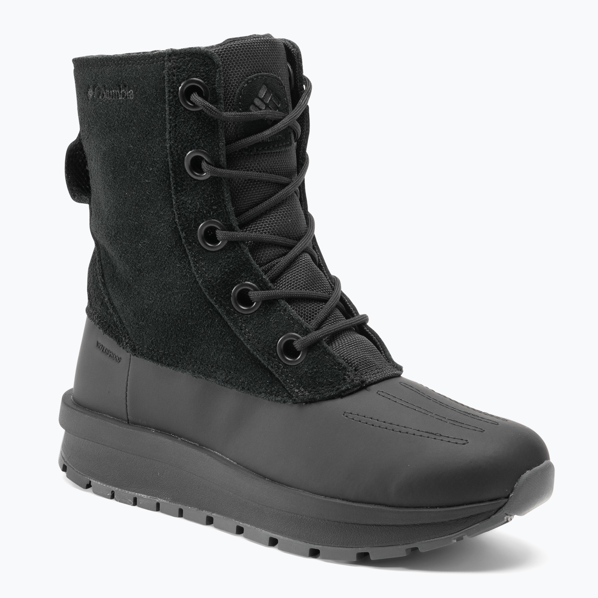 Zdjęcia - Buty trekkingowe Columbia Śniegowce damskie  Moritza Shield Omni-Heat black/graphite | WYSYŁ 