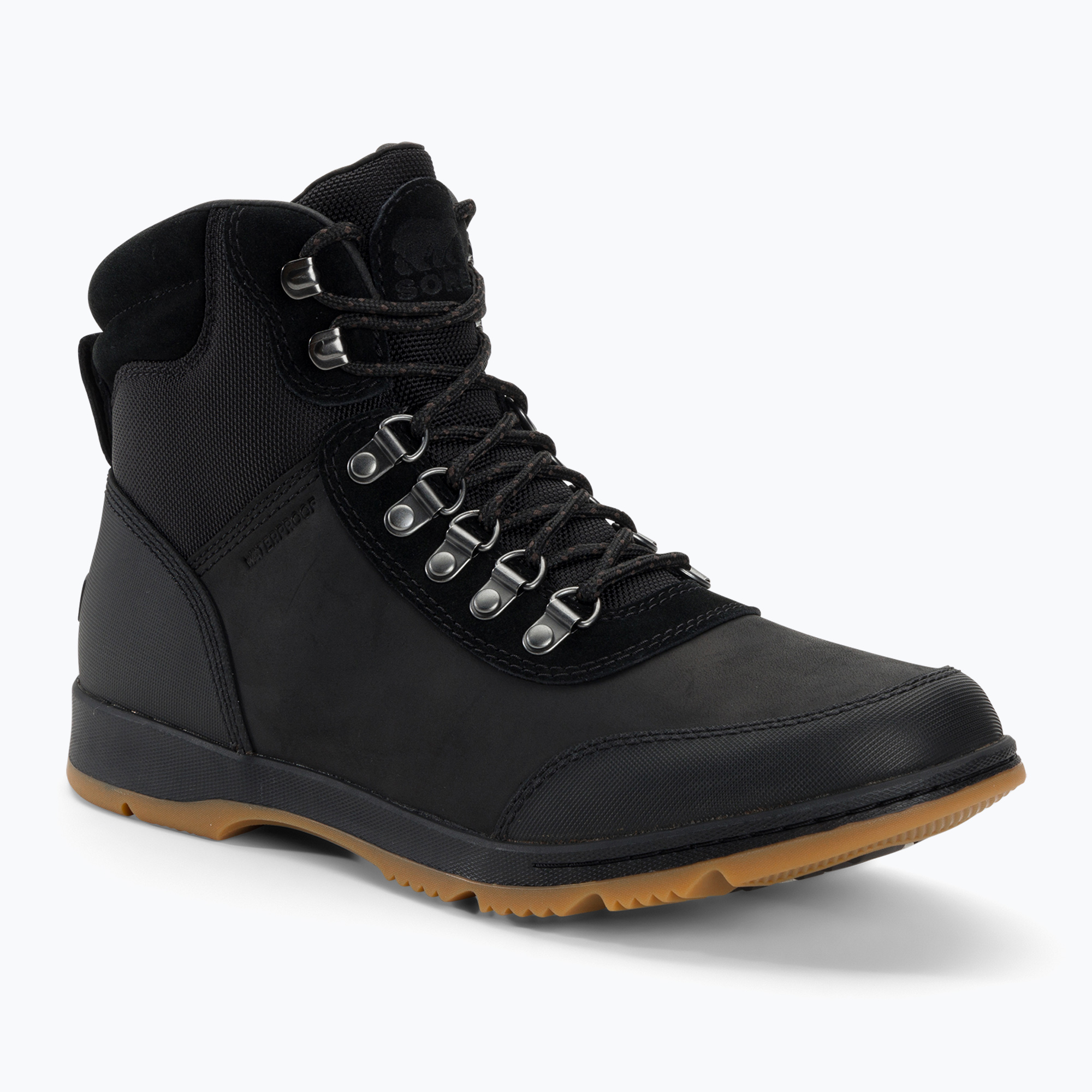 Zdjęcia - Buty trekkingowe  męskie Sorel Ankeny II Hiker Wp black/gum 10 | WYSYŁKA W