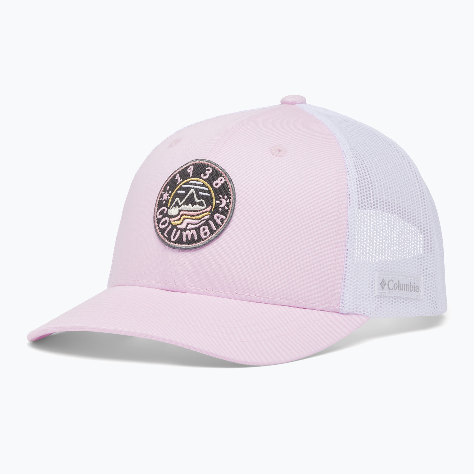 Czapka z daszkiem dziecięca Columbia Youth Snap Back pink dawn/white/hot marker waves | WYSYŁKA W 24H | 30 DNI NA ZWROT