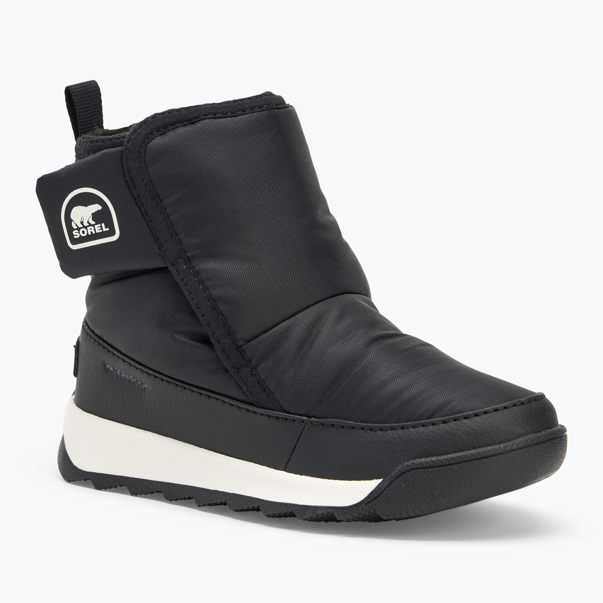 Śniegowce dziecięce Sorel Childrens Whitney II Plus Bootie Wp black/sea salt | WYSYŁKA W 24H | 30 DNI NA ZWROT