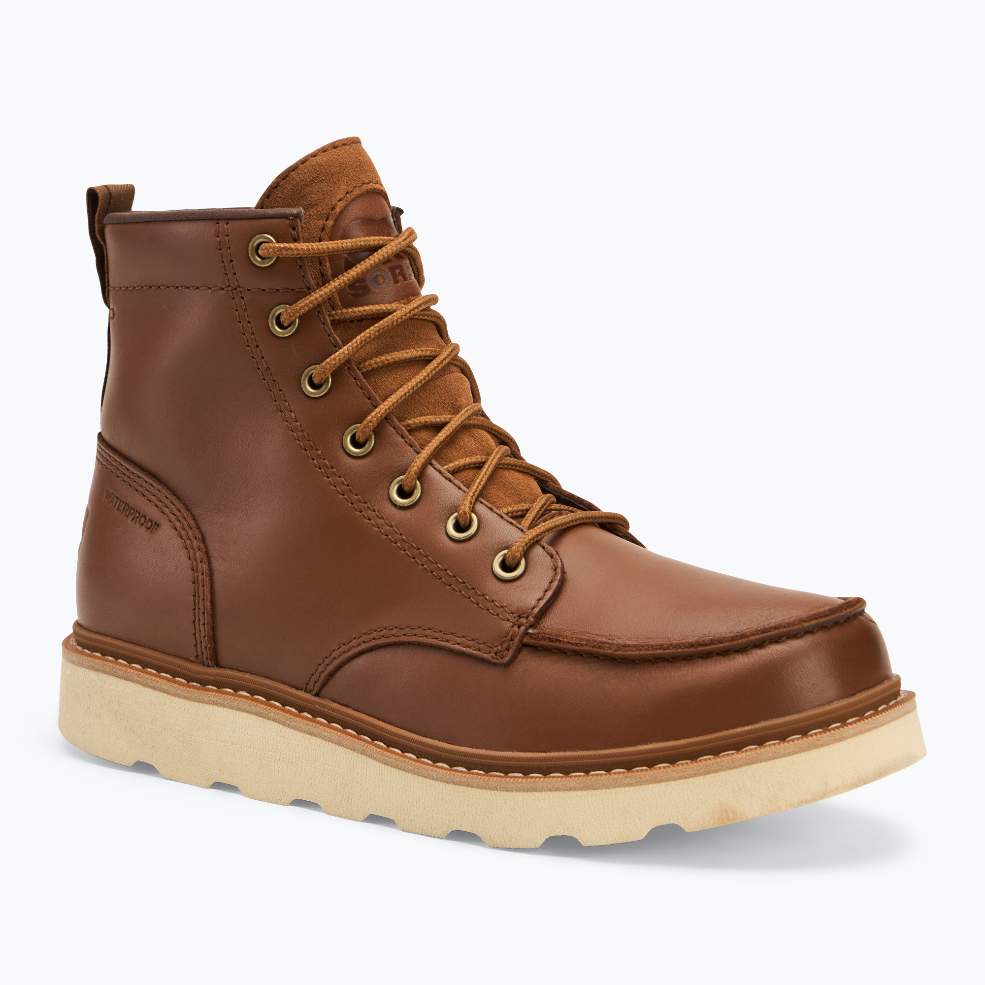 Buty męskie Sorel Slabtown 62 Moc Wp velvet tan/tobacco | WYSYŁKA W 24H | 30 DNI NA ZWROT