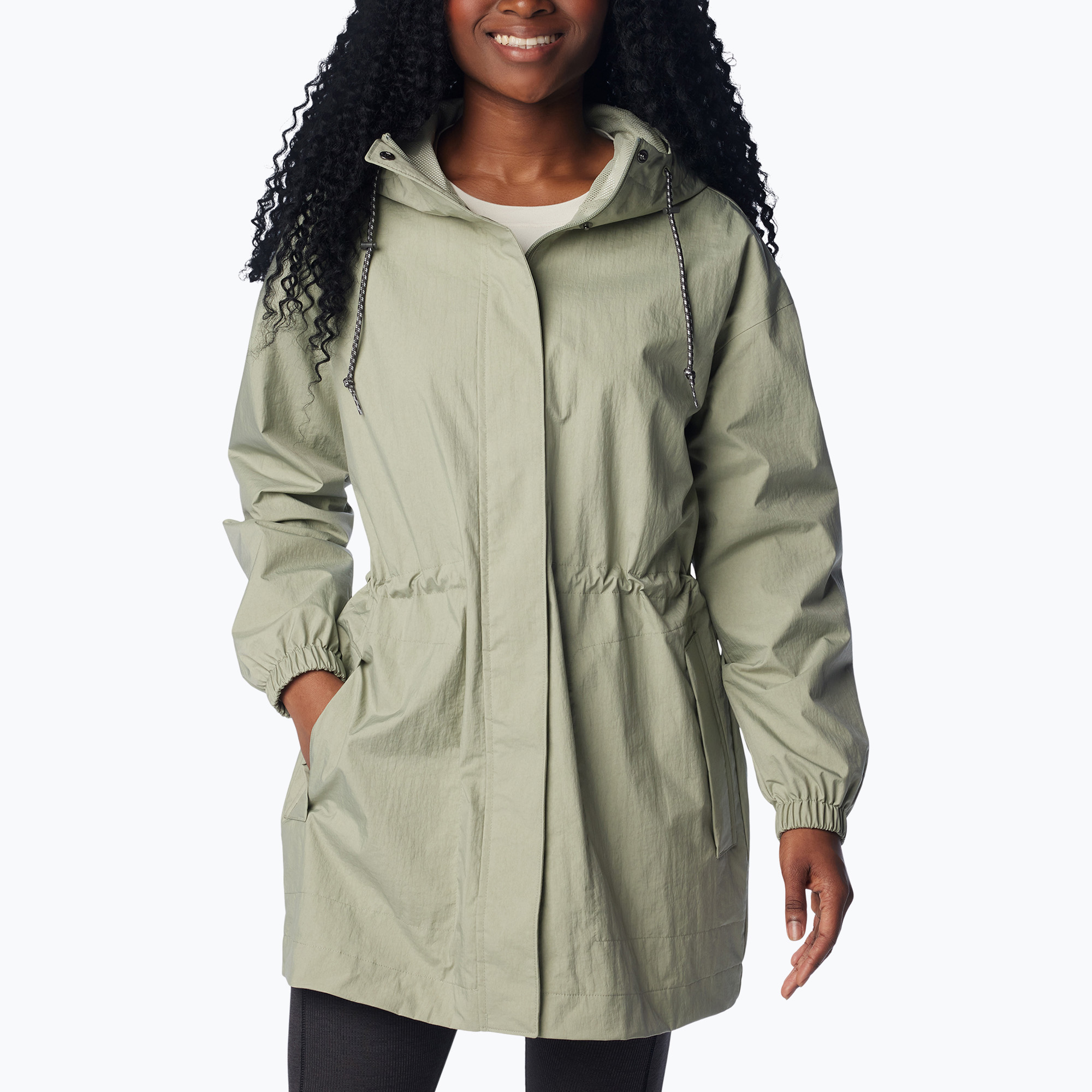 Kurtka hybrydowa damska Columbia Splash Side II parka safari crinkle | WYSYŁKA W 24H | 30 DNI NA ZWROT