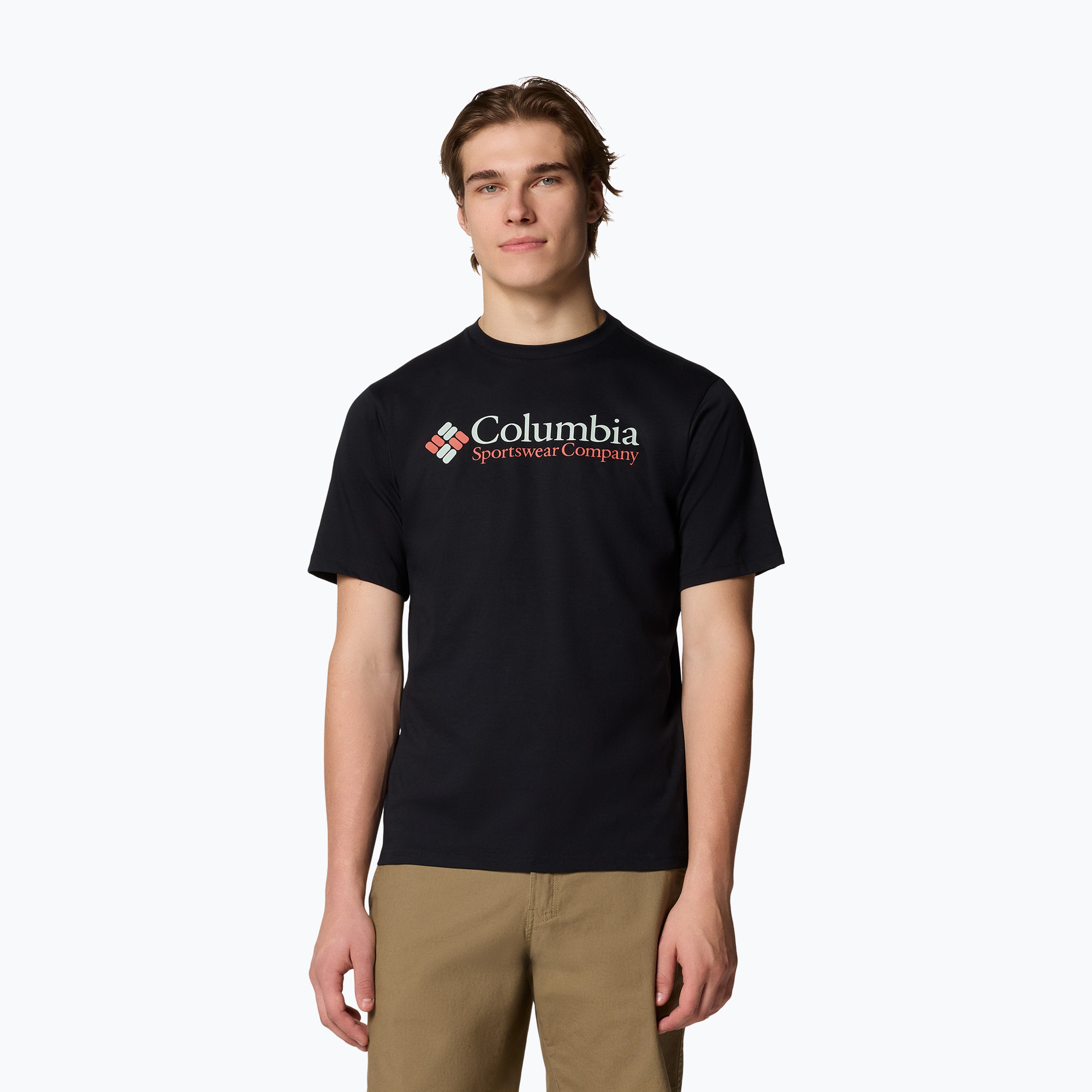 Koszulka męska Columbia CSC Basic Logo black/csc retro logo | WYSYŁKA W 24H | 30 DNI NA ZWROT