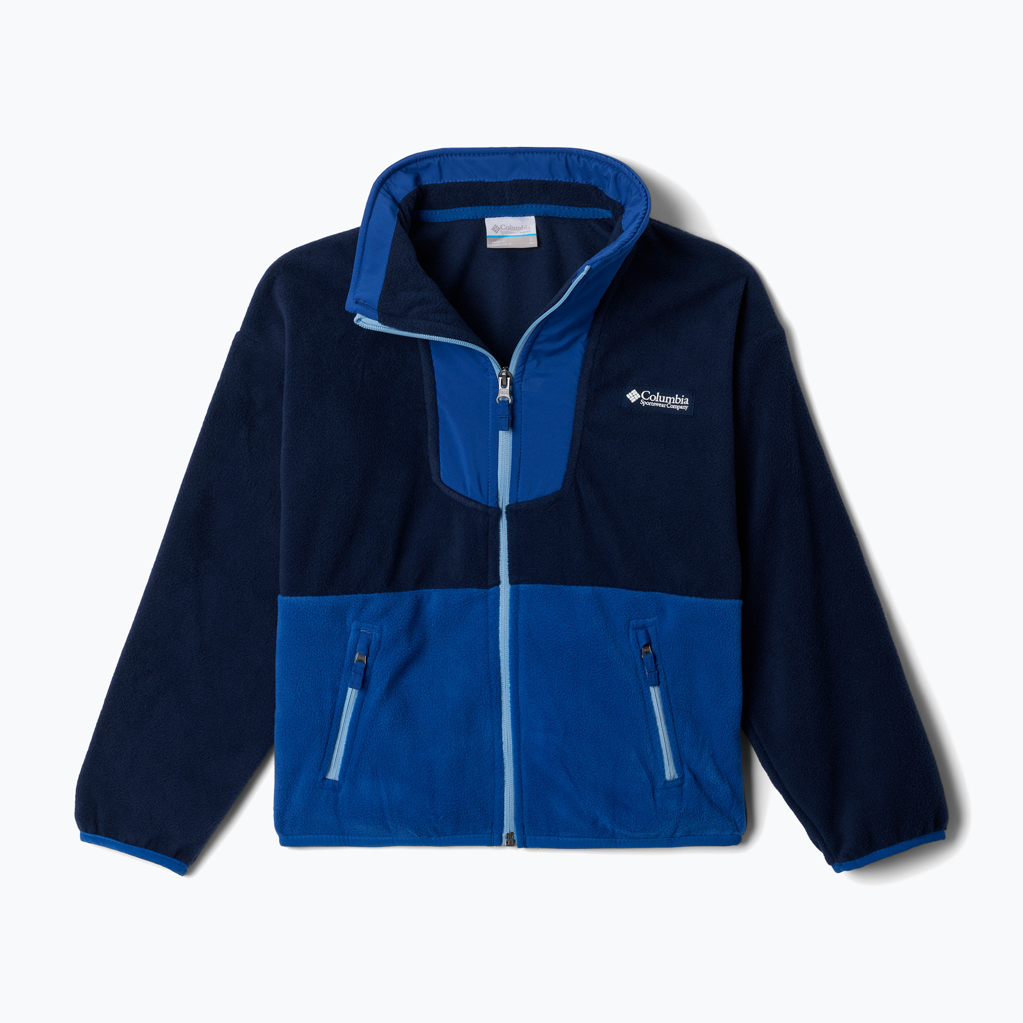 Bluza polarowa dziecięca Columbia Sequoia Grove Full Zip Fleece collegiate navy | WYSYŁKA W 24H | 30 DNI NA ZWROT