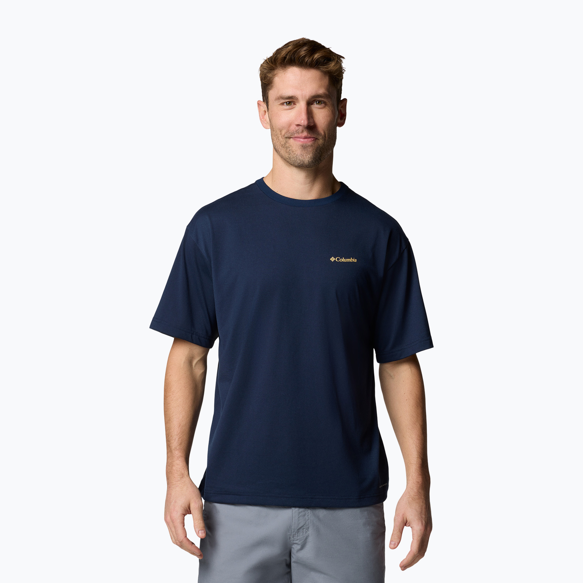 Koszulka męska Columbia Cedar Trail Back Graphic Tee collegiate navy | WYSYŁKA W 24H | 30 DNI NA ZWROT