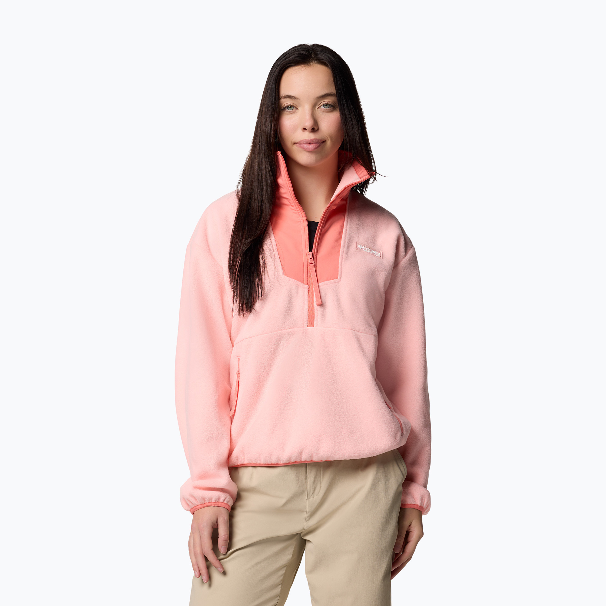 Bluza damska Columbia Sequoia Grove pink sand/alpenglow | WYSYŁKA W 24H | 30 DNI NA ZWROT