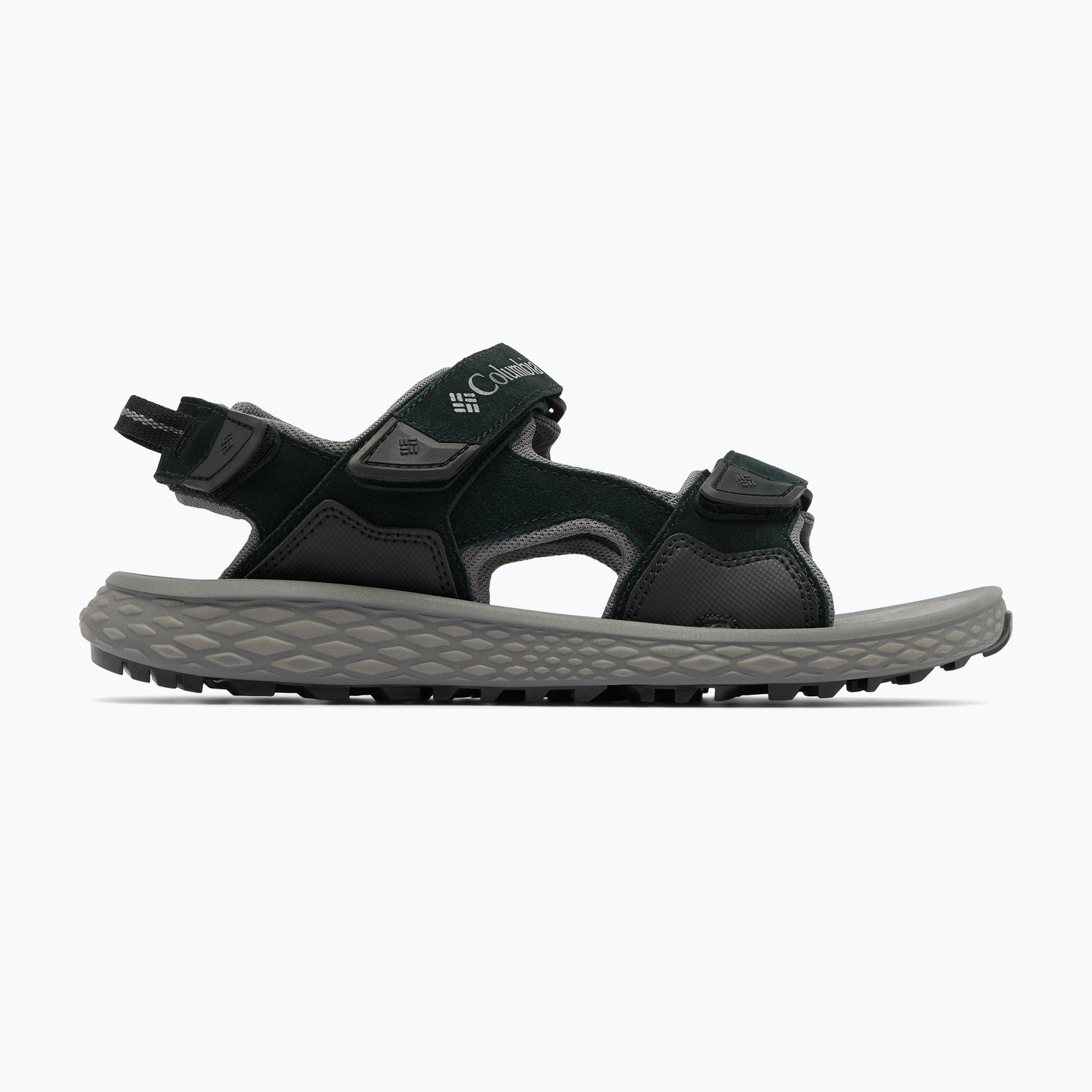 Sandały męskie Columbia Konos Hiker 3-Strap black/city grey | WYSYŁKA W 24H | 30 DNI NA ZWROT