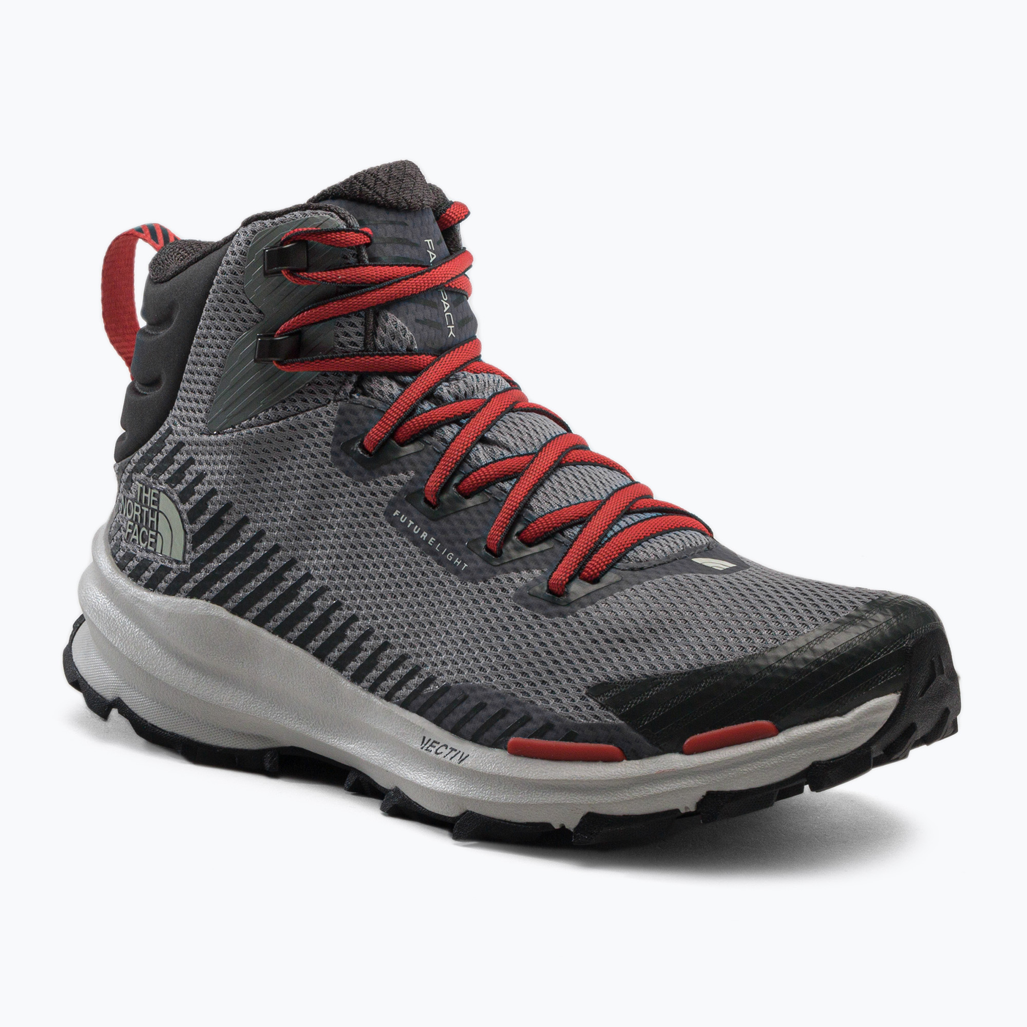 Buty turystyczne męskie The North Face Vectiv Fastpack Mid Futurelight meld grey/asphalt grey | WYSYŁKA W 24H | 30 DNI NA ZWROT