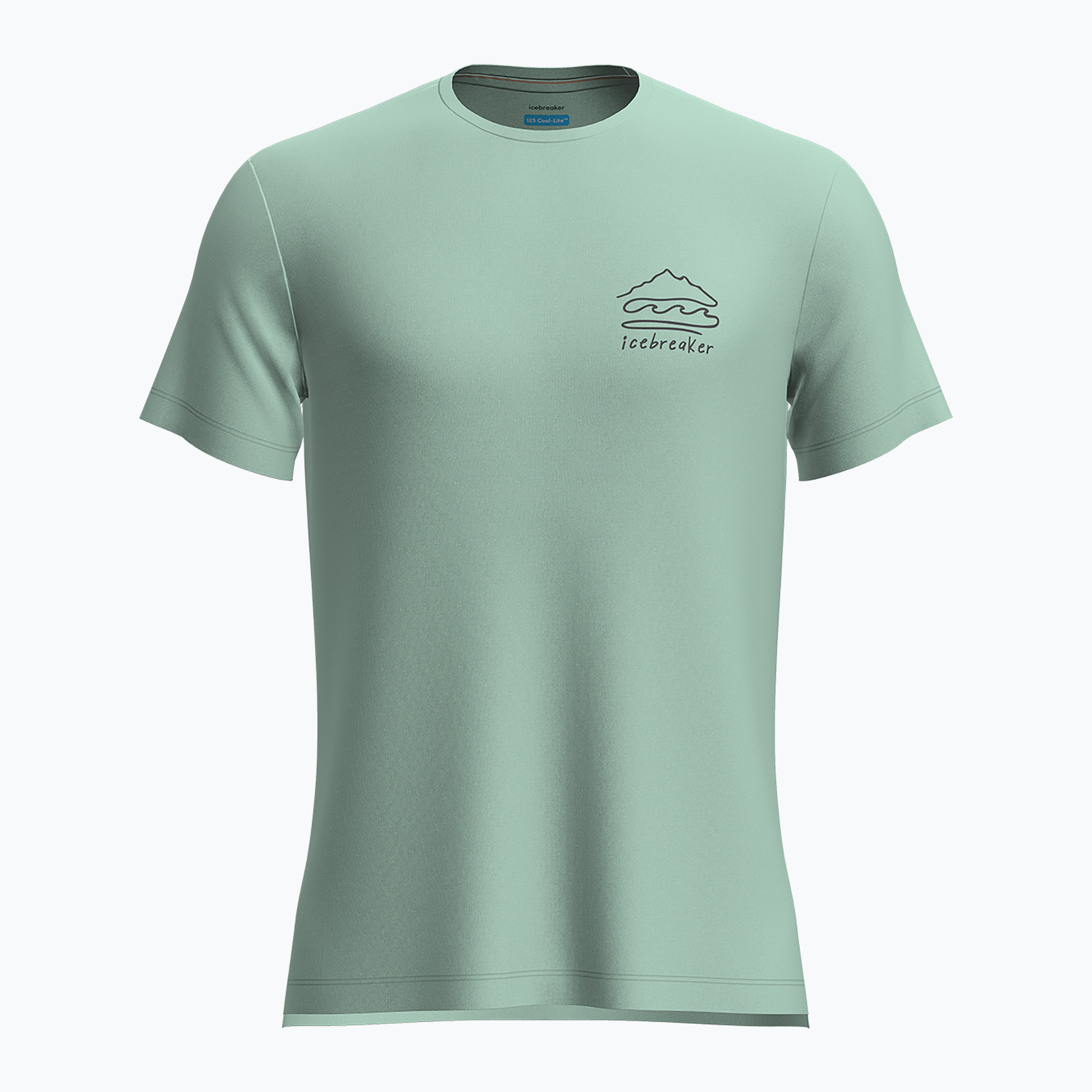 Koszulka trekkingowa męska Icebreaker Merino 125 Cool-Lite Sphere Tee Explore More mint | WYSYŁKA W 24H | 30 DNI NA ZWROT