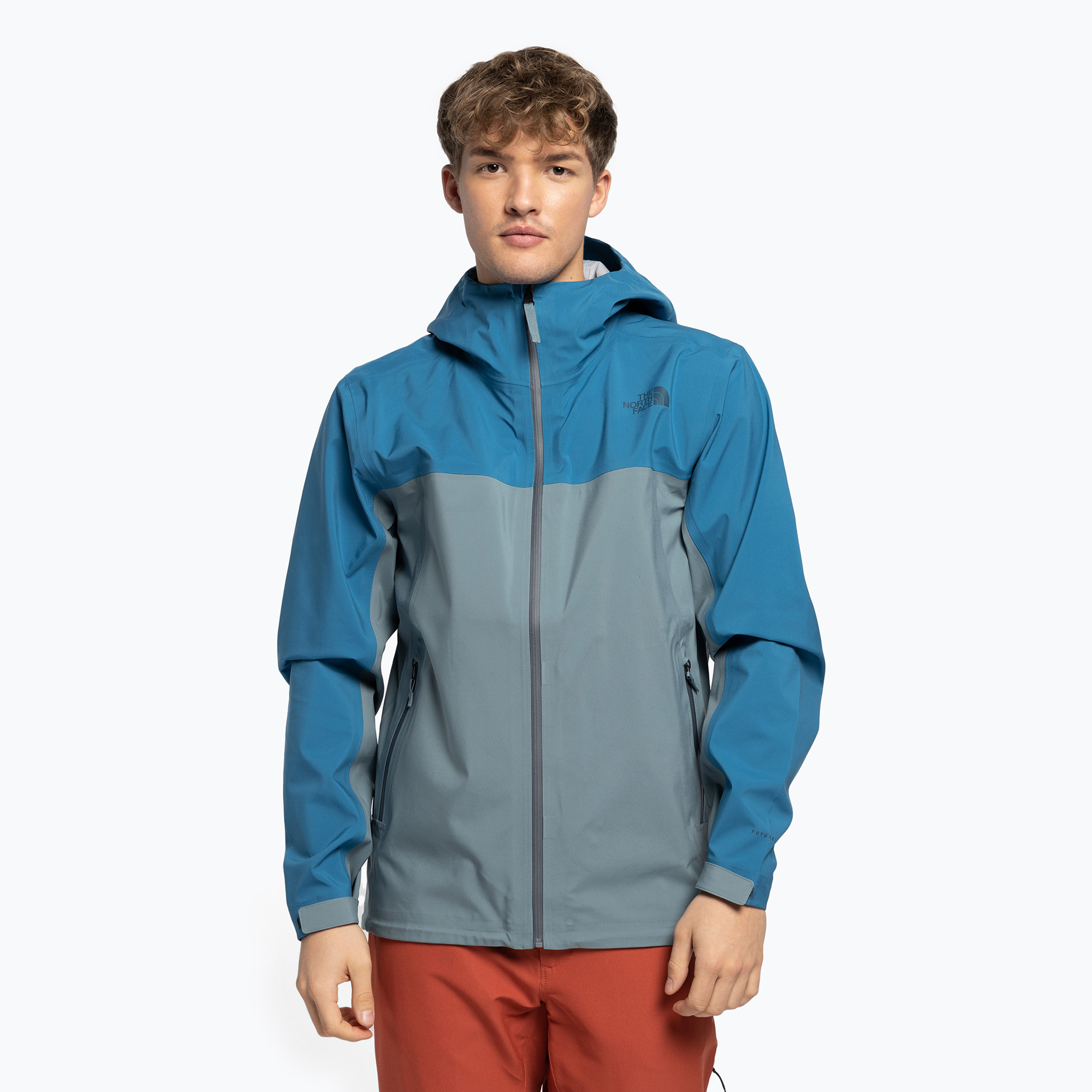 Kurtka przeciwdeszczowa męska The North Face Dryzzle Flex Futurelight banff blue/goblin blue | WYSYŁKA W 24H | 30 DNI NA ZWROT