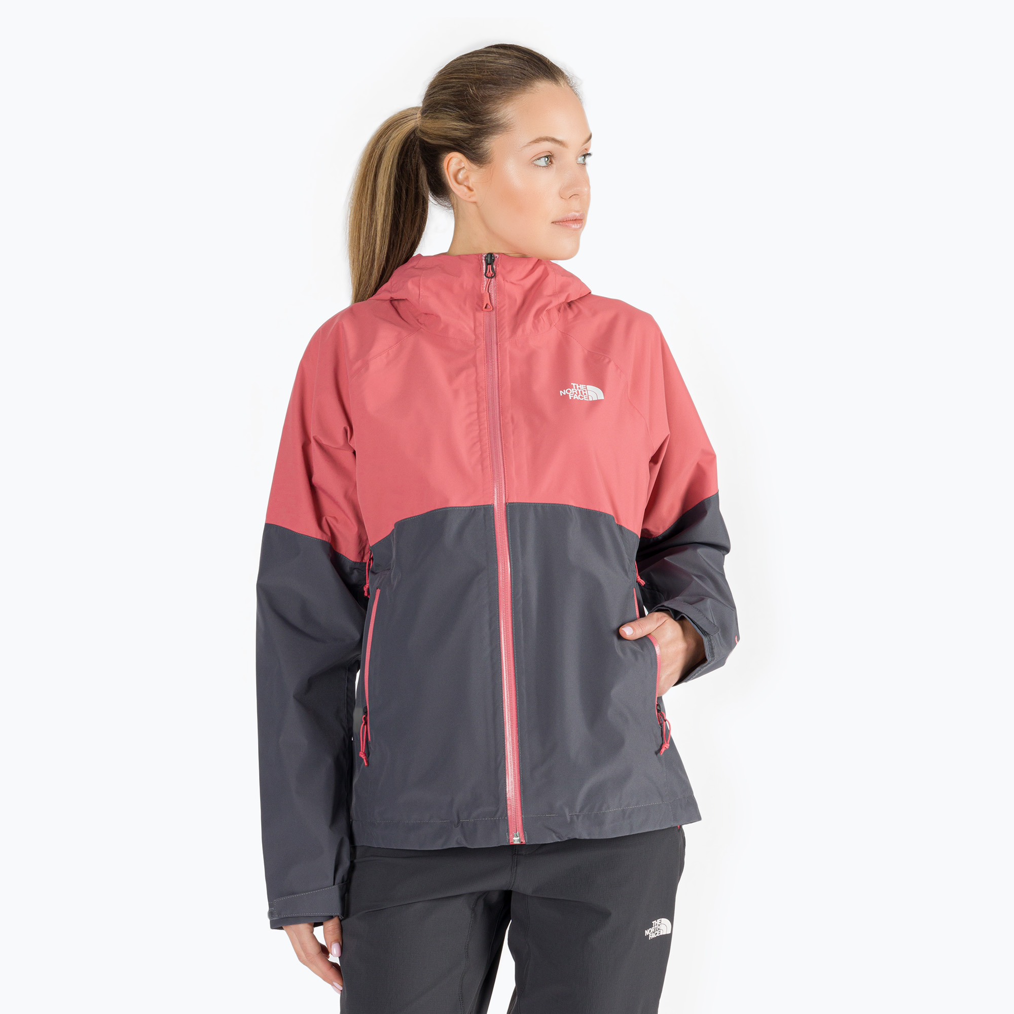 Kurtka przeciwdeszczowa damska The North Face Diablo Dynamic slate rose/vanadis grey | WYSYŁKA W 24H | 30 DNI NA ZWROT