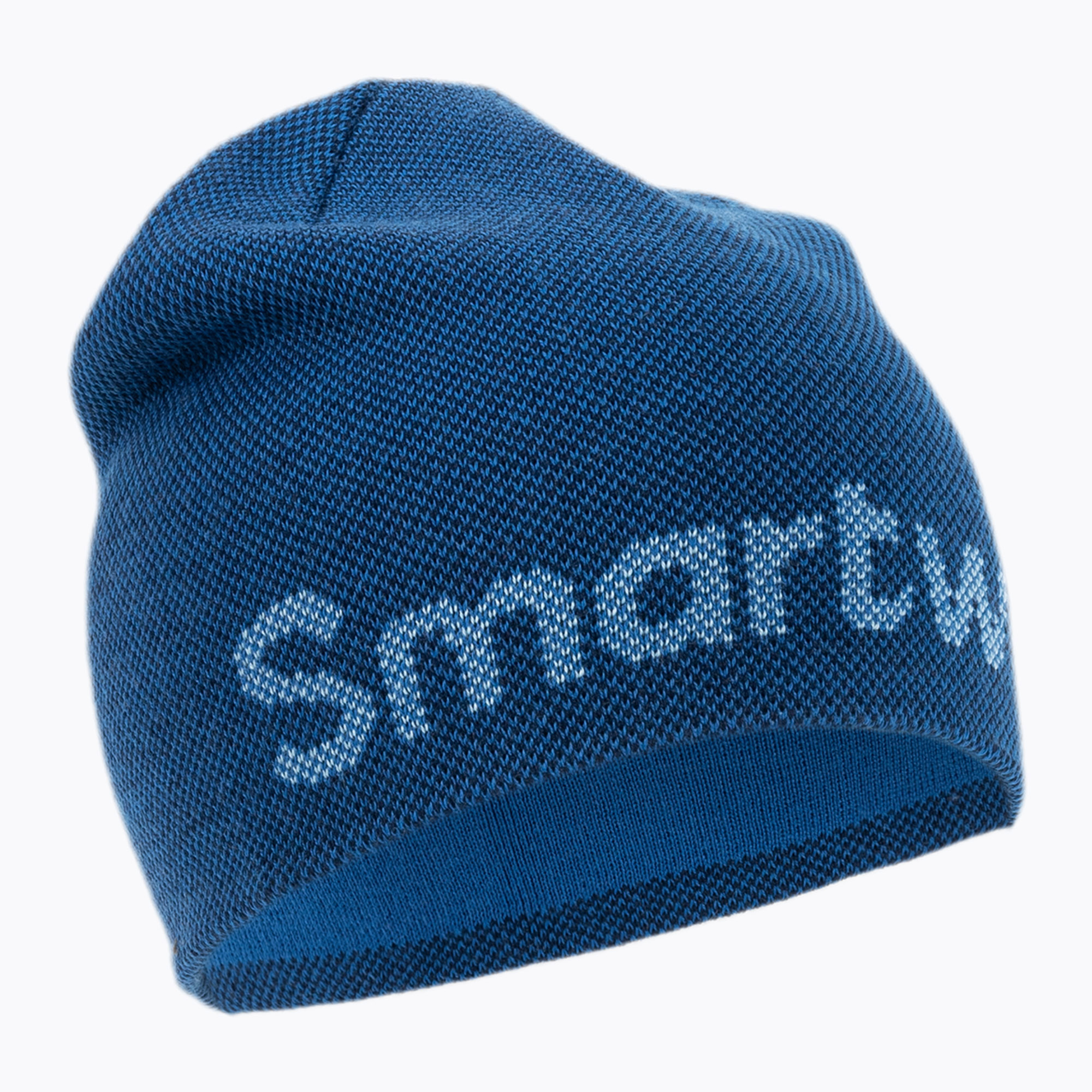 Czapka zimowa Smartwool Lid Logo niebieska SW011441J96 | WYSYŁKA W 24H | 30 DNI NA ZWROT