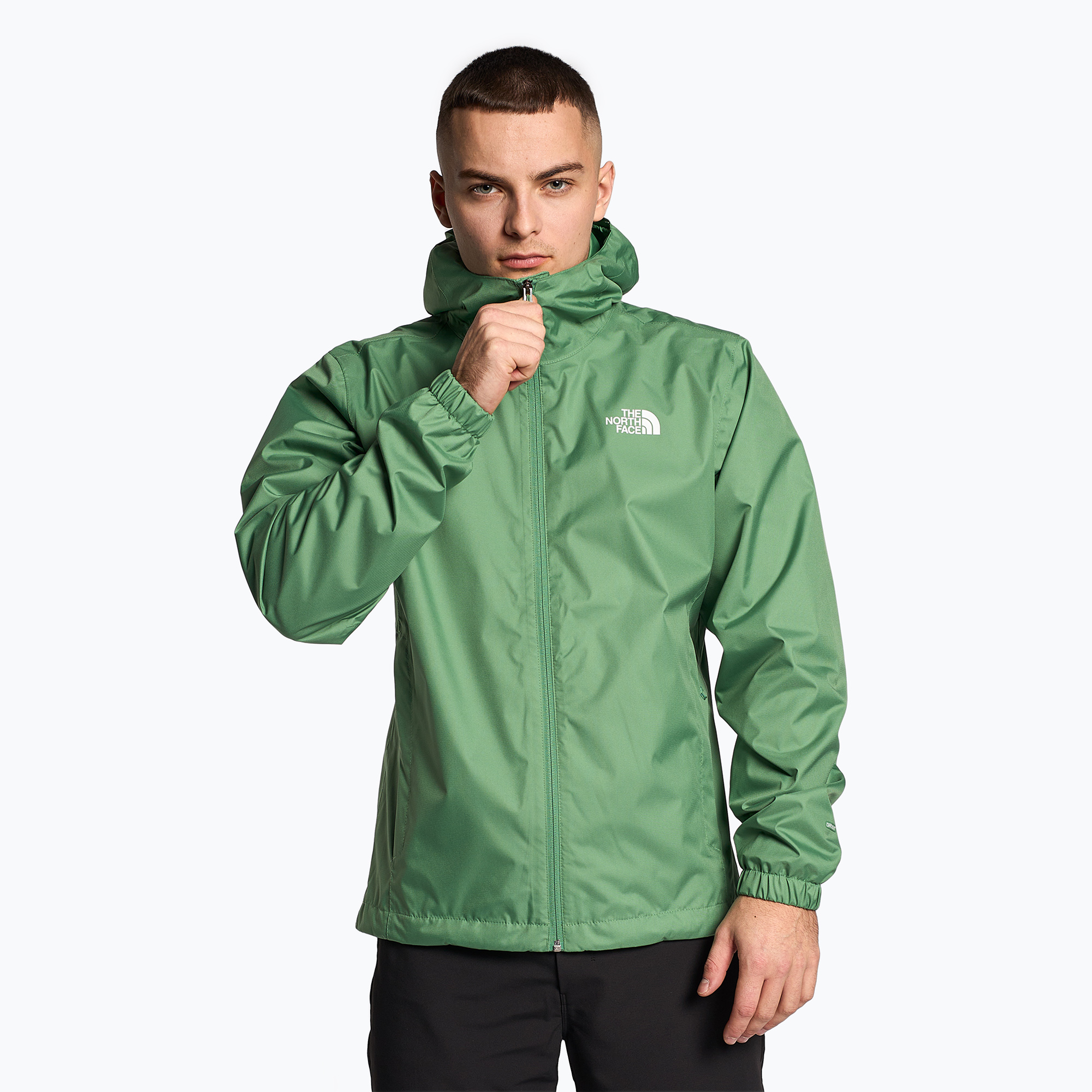 Kurtka przeciwdeszczowa męska The North Face Quest deep grass green | WYSYŁKA W 24H | 30 DNI NA ZWROT
