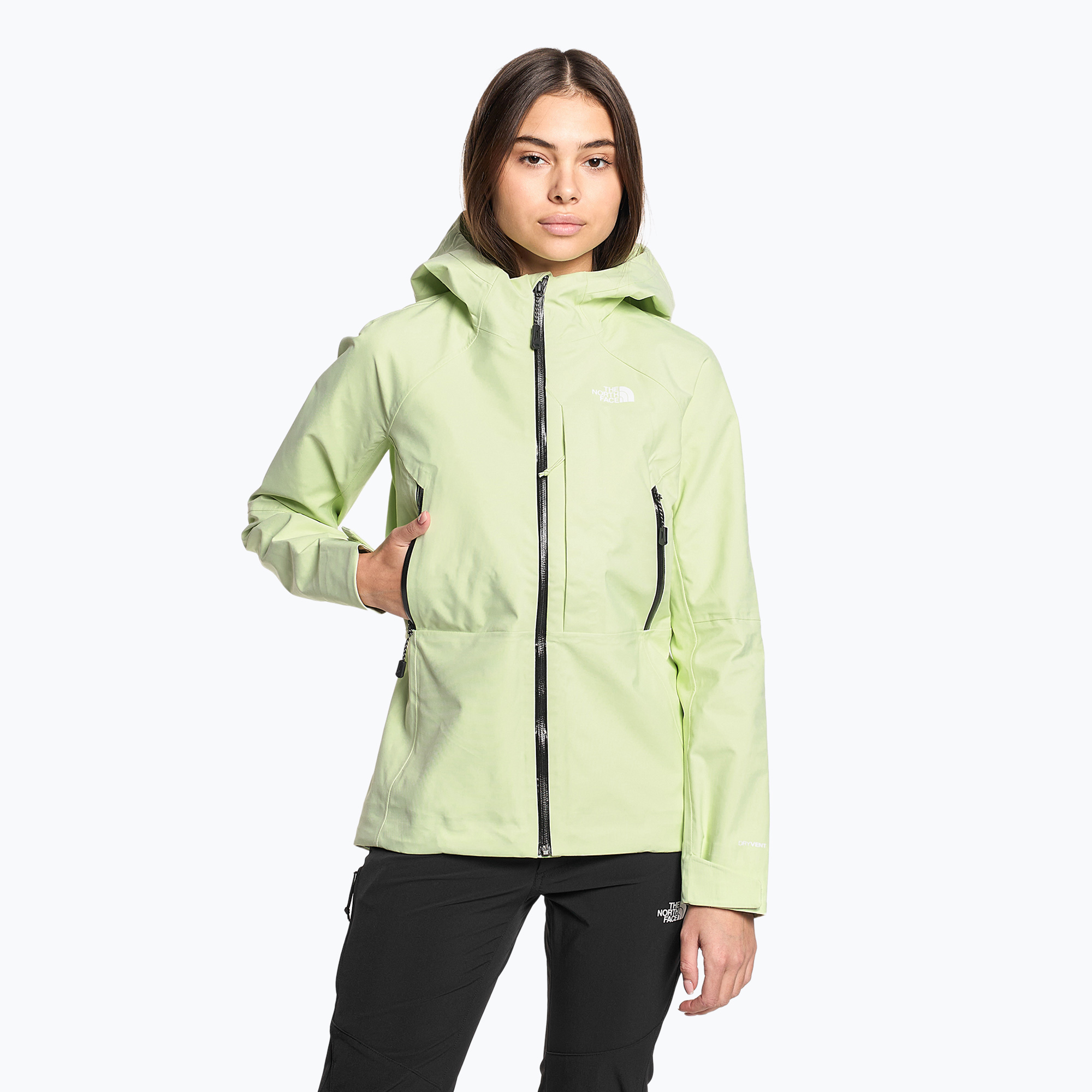 Kurtka przeciwdeszczowa damska The North Face Stolemberg 3L Dryvent lime cream | WYSYŁKA W 24H | 30 DNI NA ZWROT