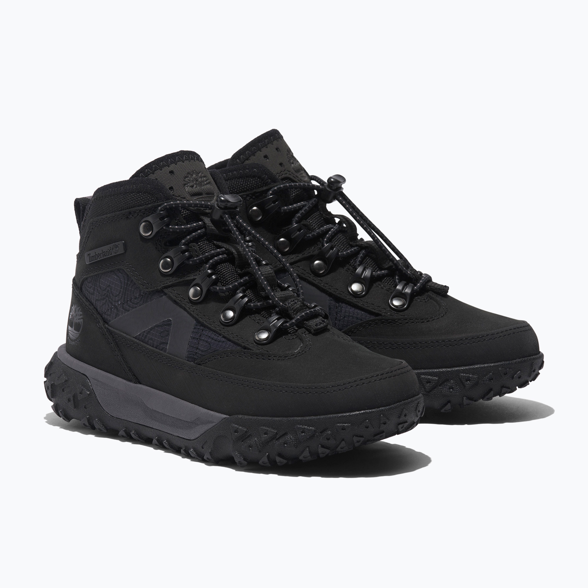 Buty dziecięce Timberland Gs Motion 6 Mid F/Lwp jet black | WYSYŁKA W 24H | 30 DNI NA ZWROT