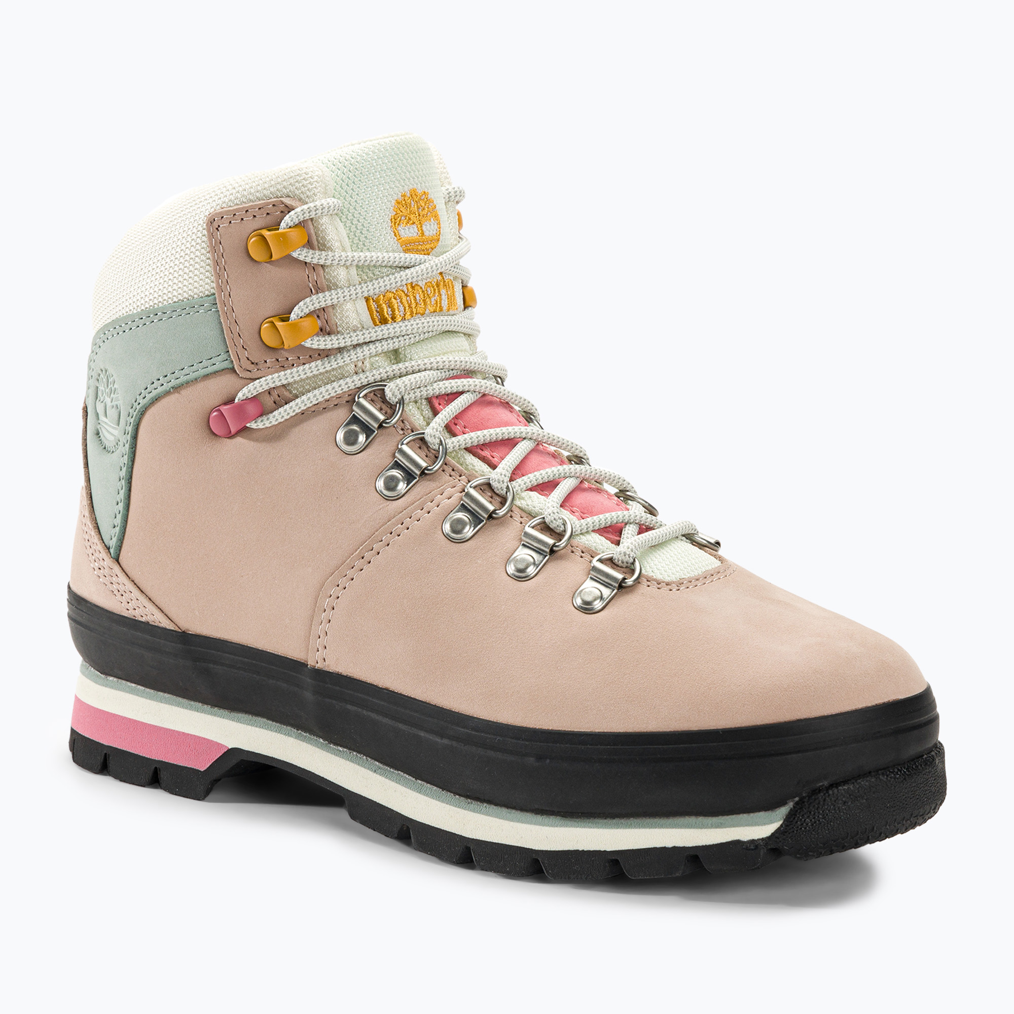 Buty damskie Timberland Euro Hiker F/L Wp Boot light beige nubuck | WYSYŁKA W 24H | 30 DNI NA ZWROT