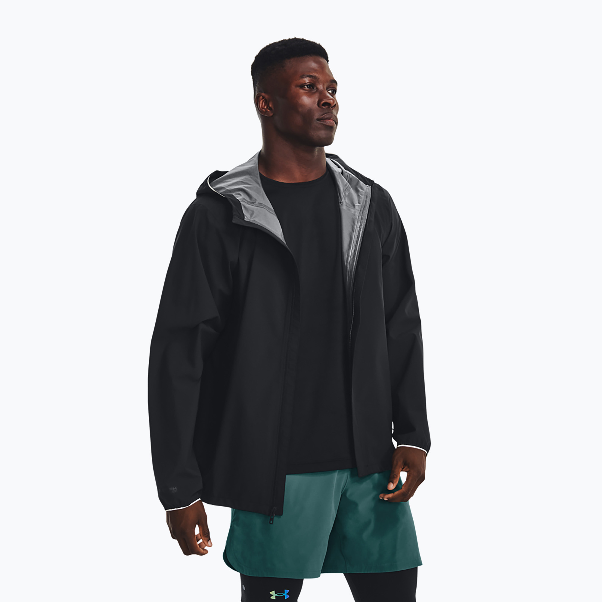 Kurtka treningowa męska Under Armour Cloudstrike Stretch black/pitch gray | WYSYŁKA W 24H | 30 DNI NA ZWROT