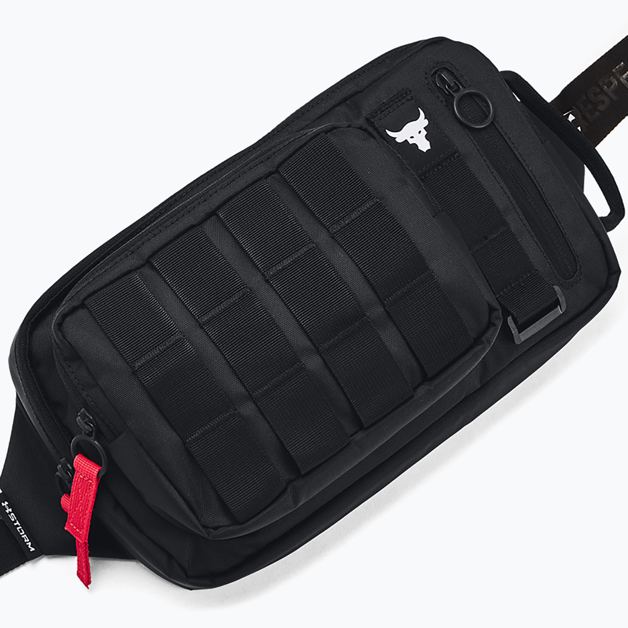 Saszetka nerka Under Armour Project Rock 7 l black/white | WYSYŁKA W 24H | 30 DNI NA ZWROT