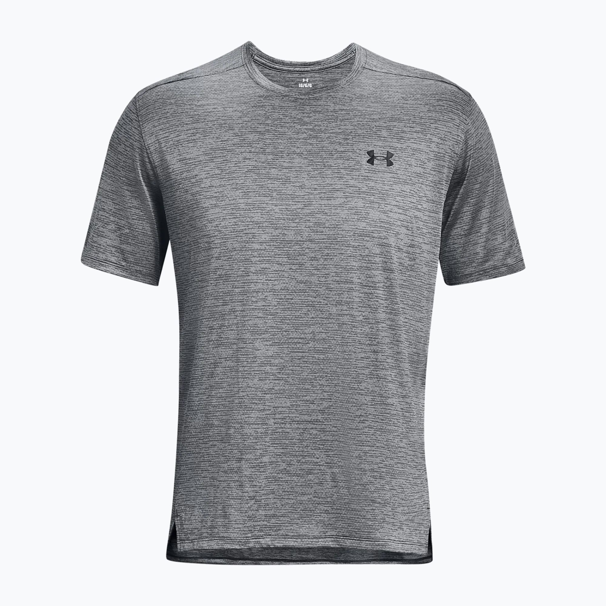 Koszulka treningowa męska Under Armour Tech Vent pitch gray/black | WYSYŁKA W 24H | 30 DNI NA ZWROT
