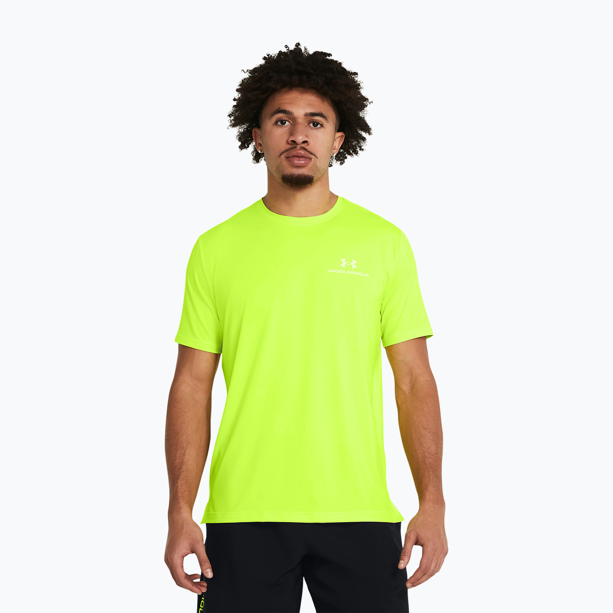 Koszulka do biegania męska Under Armour Streaker lime surge/lime surge/reflective | WYSYŁKA W 24H | 30 DNI NA ZWROT