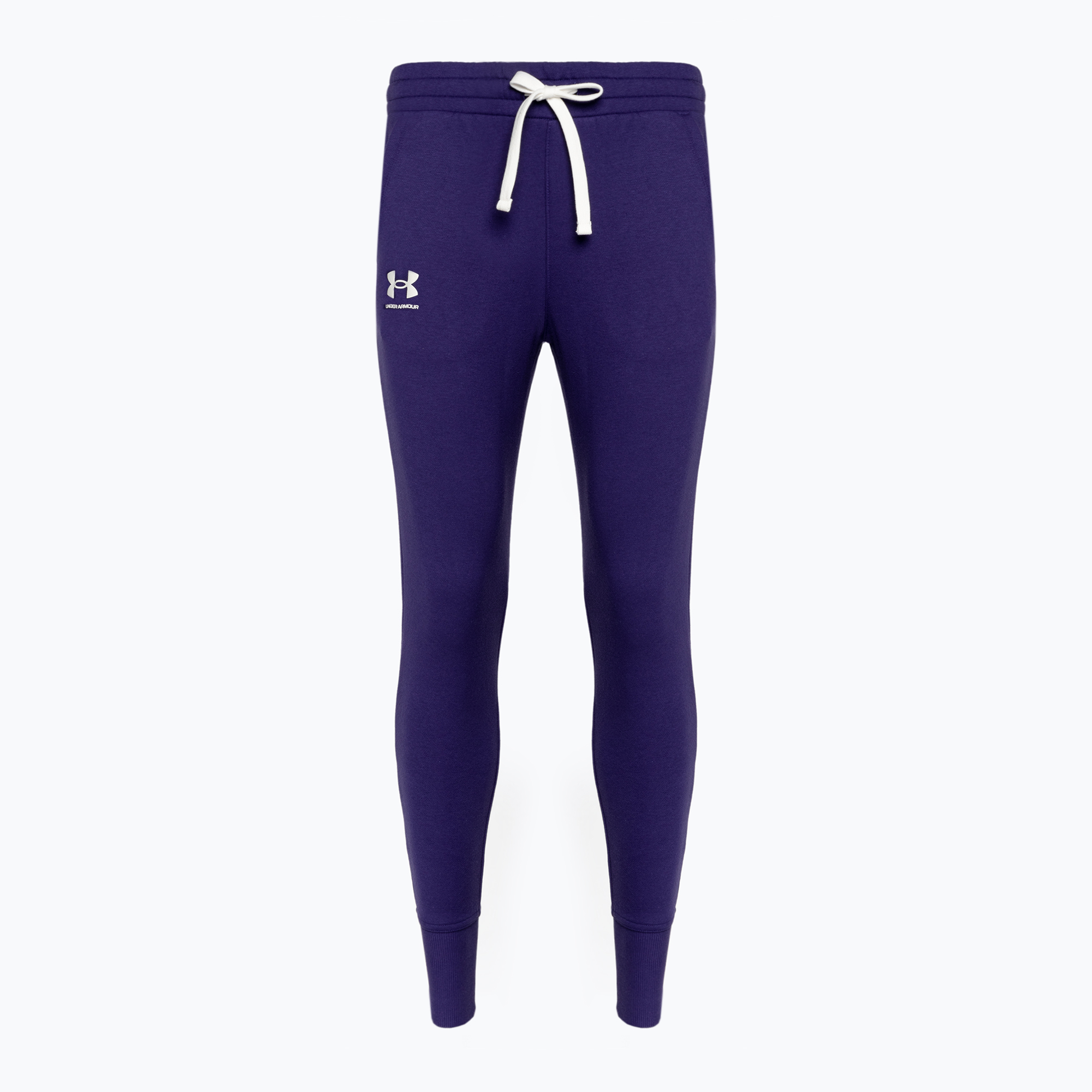 Spodnie damskie Under Armour Rival Fleece Joggers sonar blue/white | WYSYŁKA W 24H | 30 DNI NA ZWROT