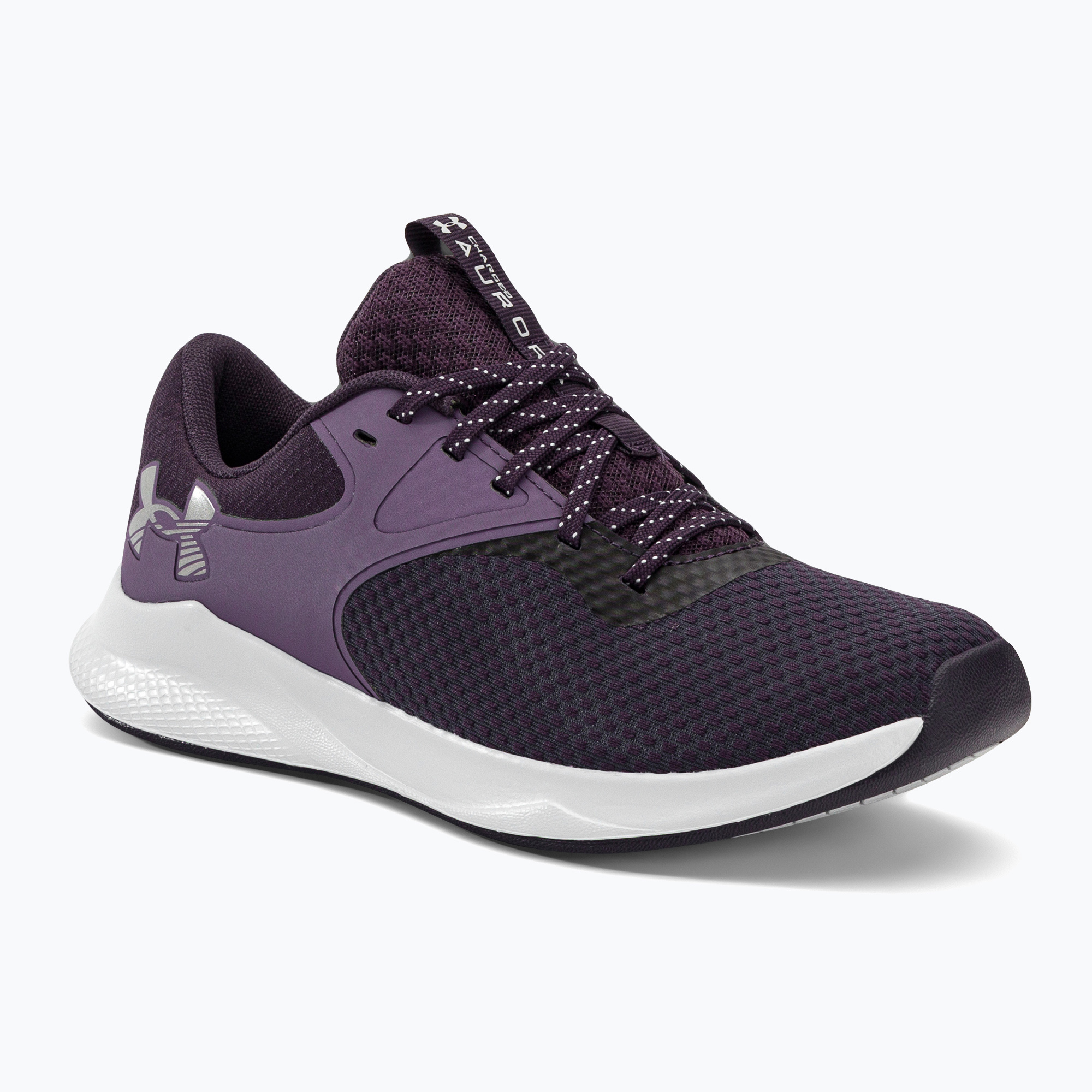 Buty treningowe damskie Under Armour W Charged Aurora 2 tux purple/retro purple/metallic silver | WYSYŁKA W 24H | 30 DNI NA ZWROT