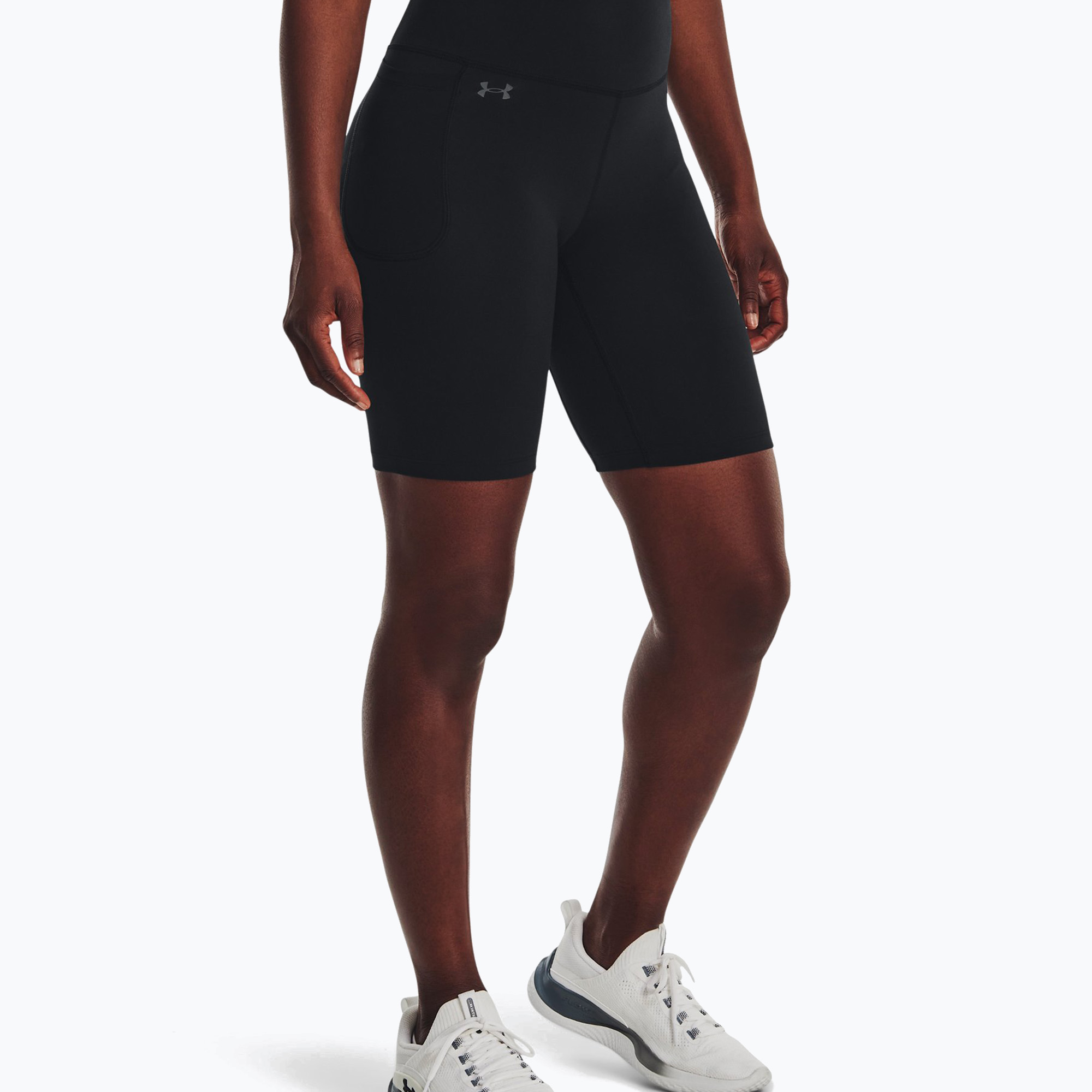 Spodenki treningowe damskie Under Armour Motion Bike Short black/jet gray | WYSYŁKA W 24H | 30 DNI NA ZWROT