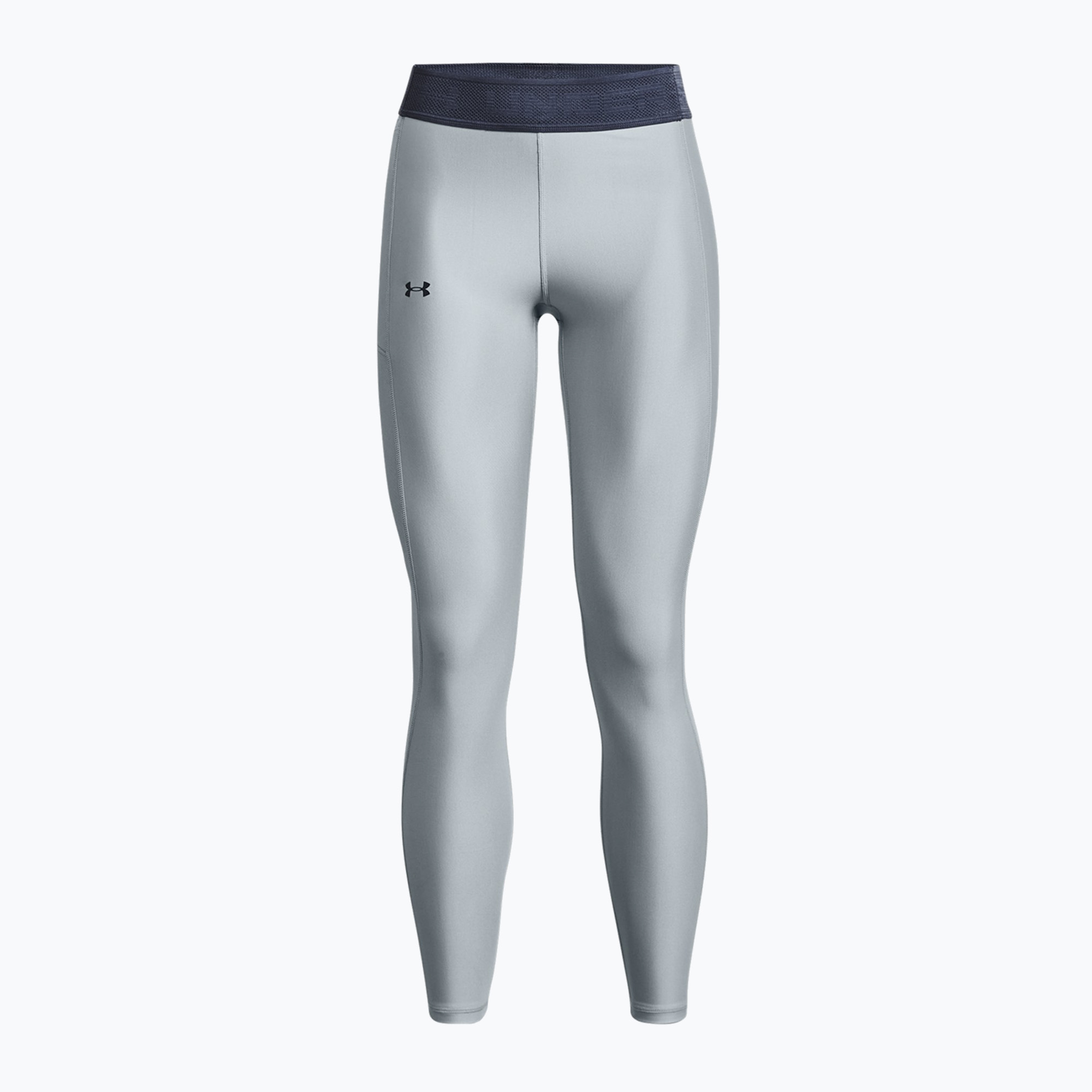 Legginsy damskie Under Armour Armour Branded WB harbor blue/downpour gray | WYSYŁKA W 24H | 30 DNI NA ZWROT