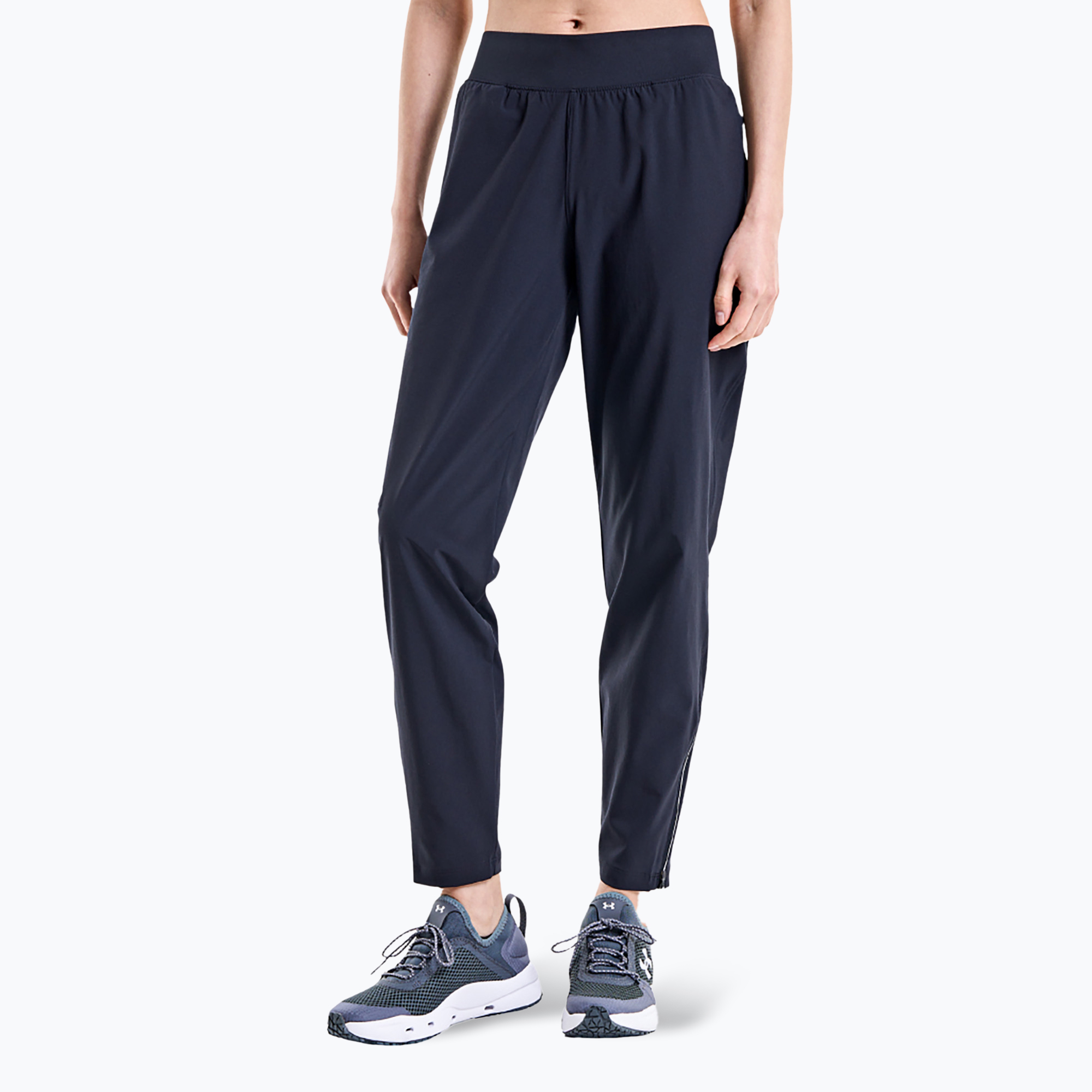 Spodnie do biegania damskie Under Armour Outrun The Storm black/reflective | WYSYŁKA W 24H | 30 DNI NA ZWROT