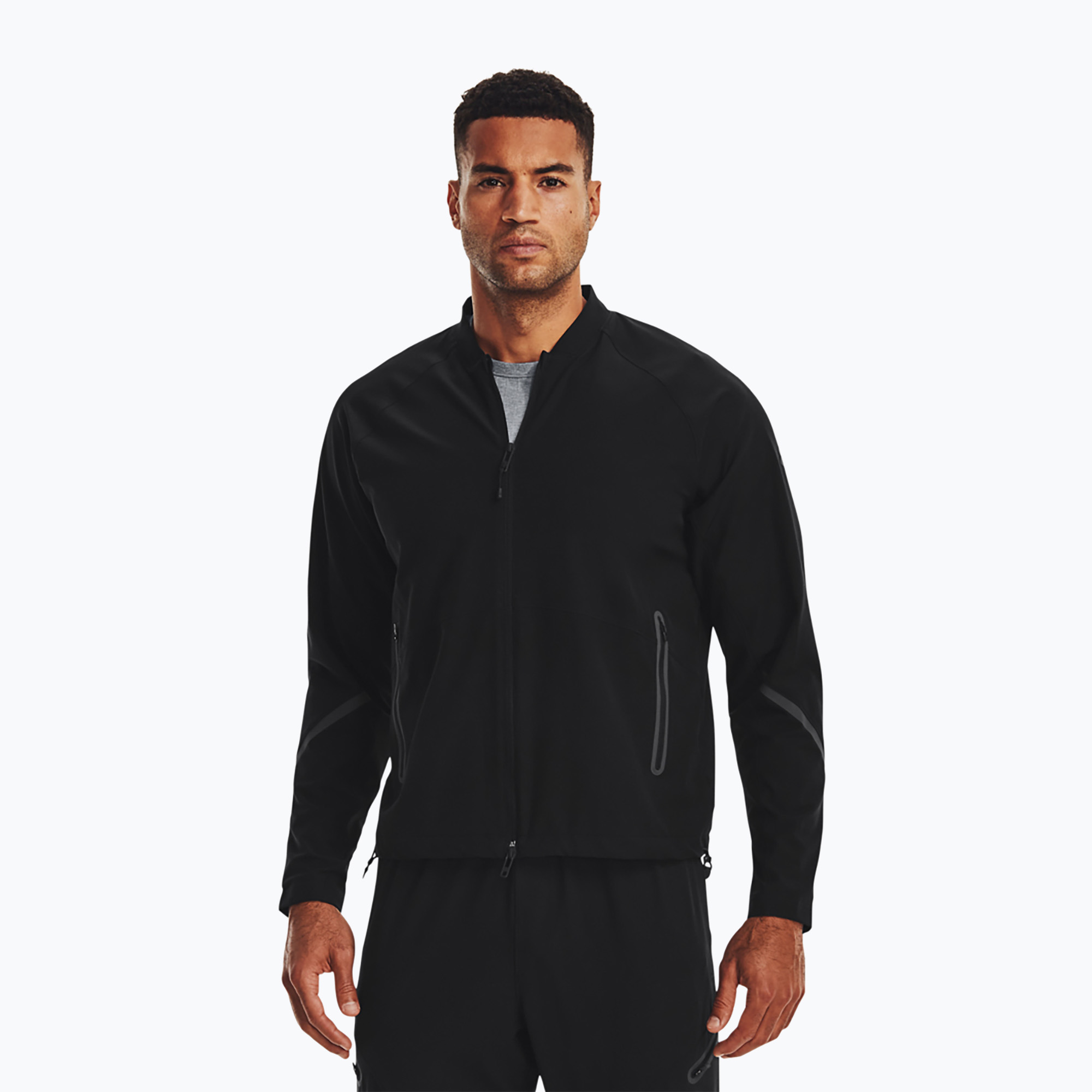 Kurtka treningowa męska Under Armour Unstoppable Bomber black/black/black | WYSYŁKA W 24H | 30 DNI NA ZWROT