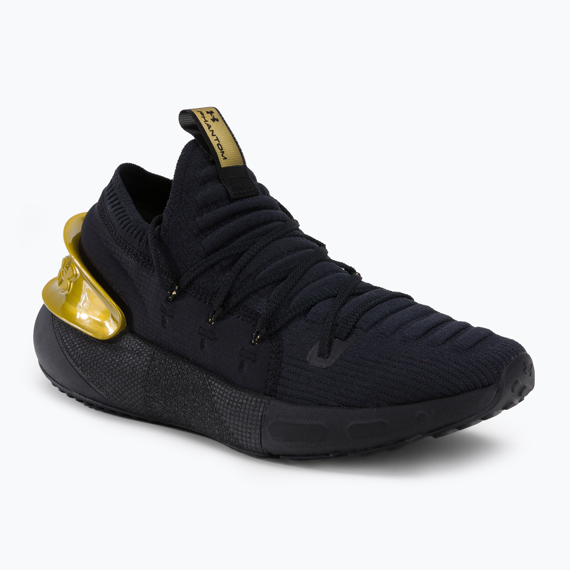 Buty do biegania męskie Under Armour Hovr Phantom 3 Mtlc black/black/metallic gold | WYSYŁKA W 24H | 30 DNI NA ZWROT