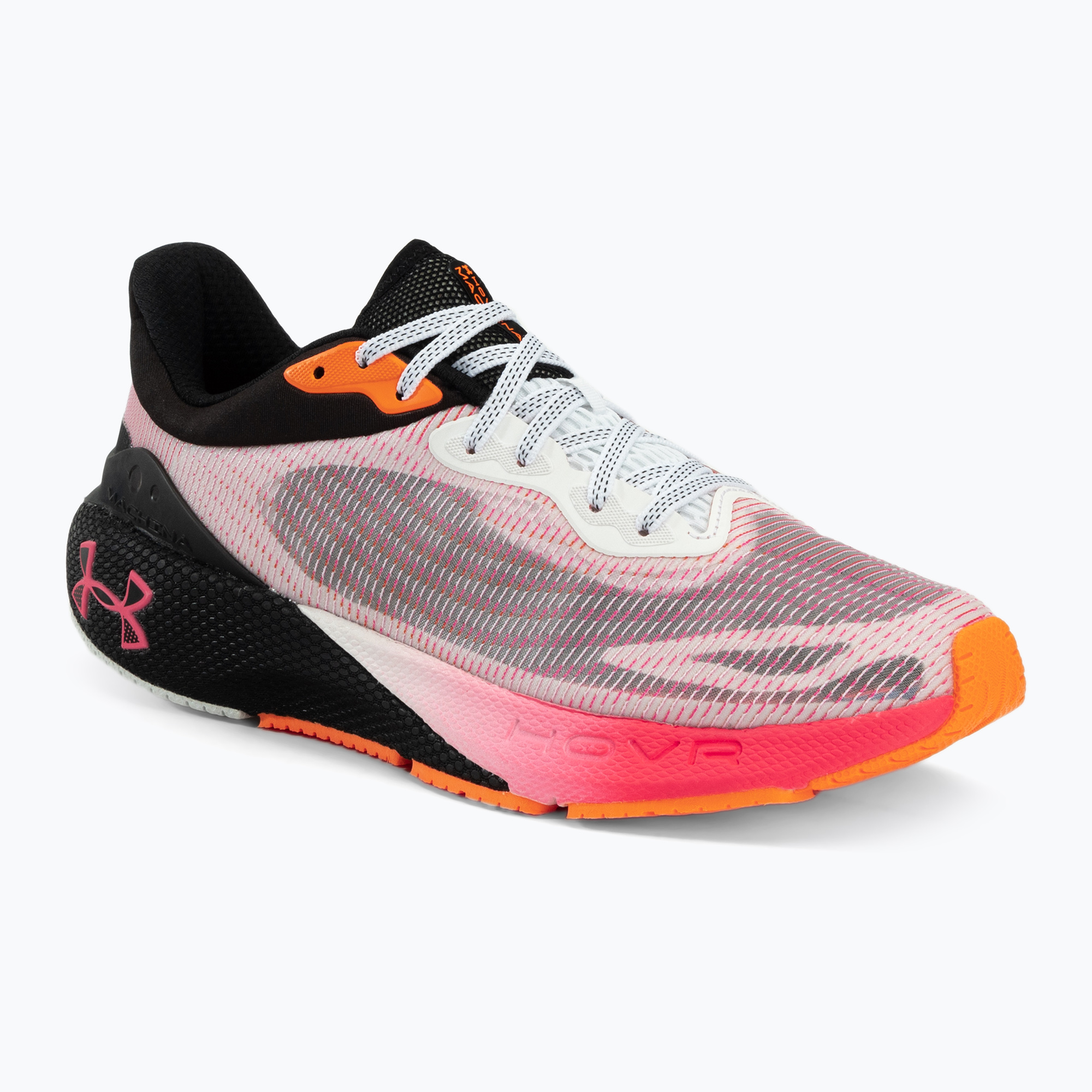 Buty do biegania męskie Under Armour Hovr Machina Breeze black/white/pink shock | WYSYŁKA W 24H | 30 DNI NA ZWROT