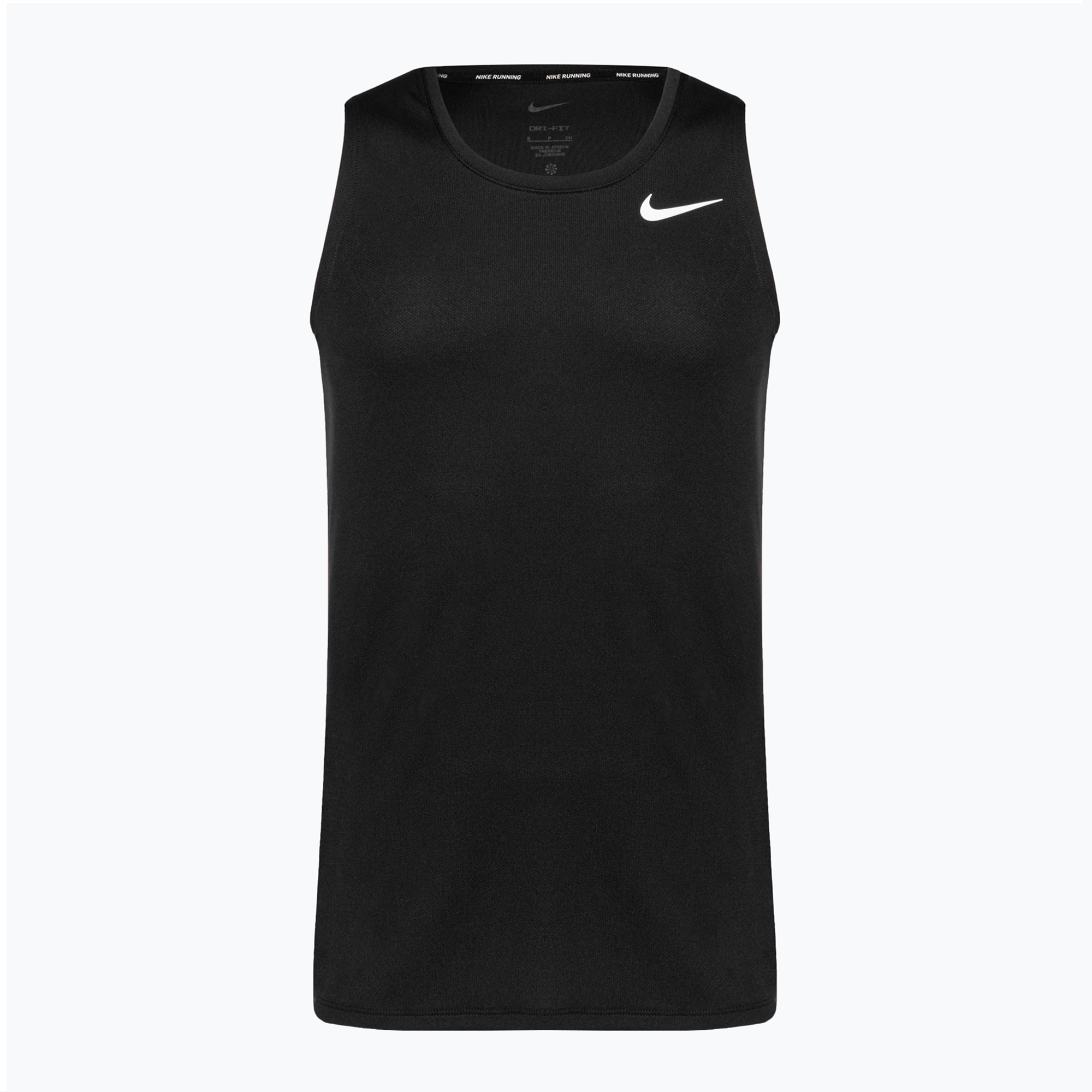 Tank top do biegania męski Nike Dri-Fit Miler black | WYSYŁKA W 24H | 30 DNI NA ZWROT