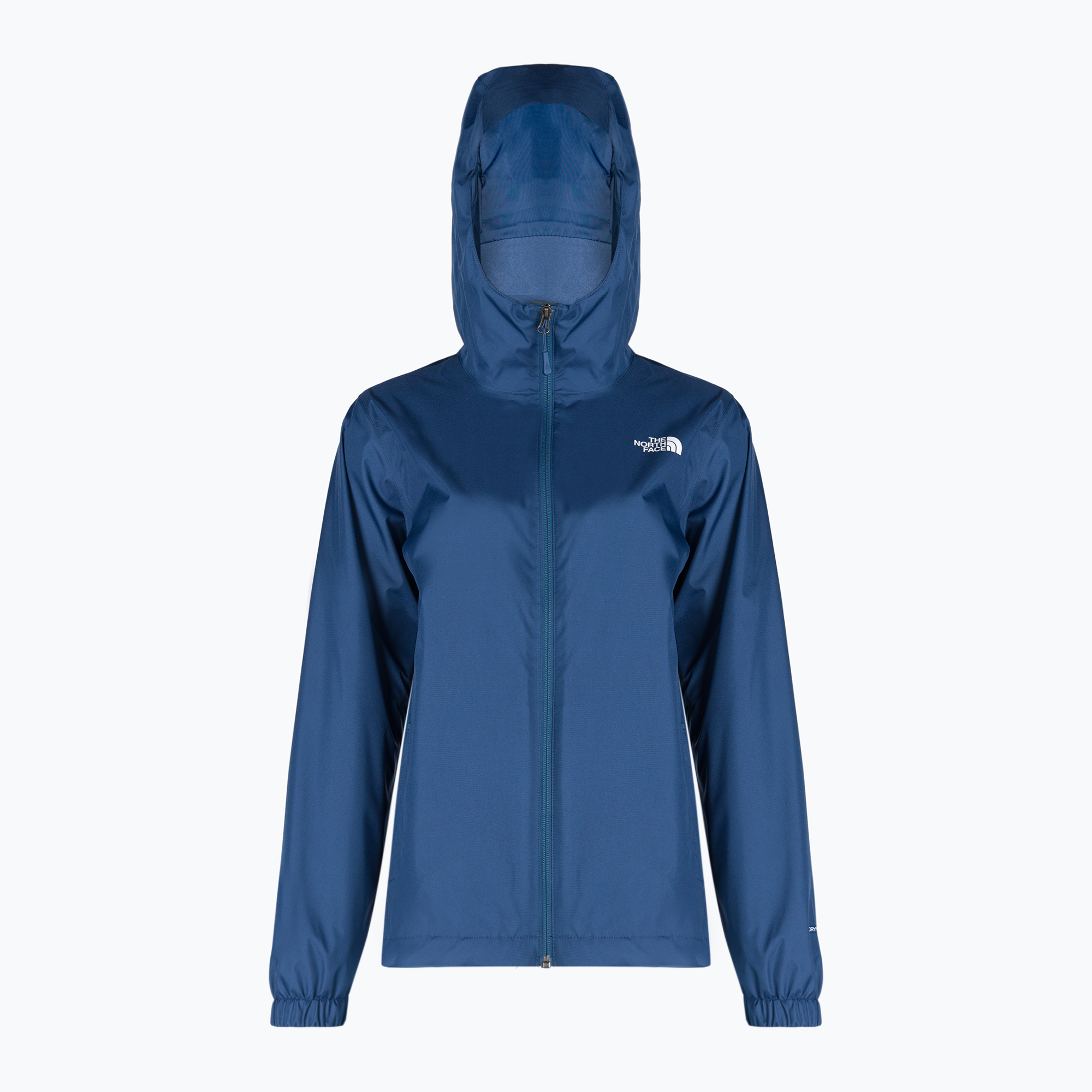 Kurtka przeciwdeszczowa damska The North Face Quest shady blue/white | WYSYŁKA W 24H | 30 DNI NA ZWROT