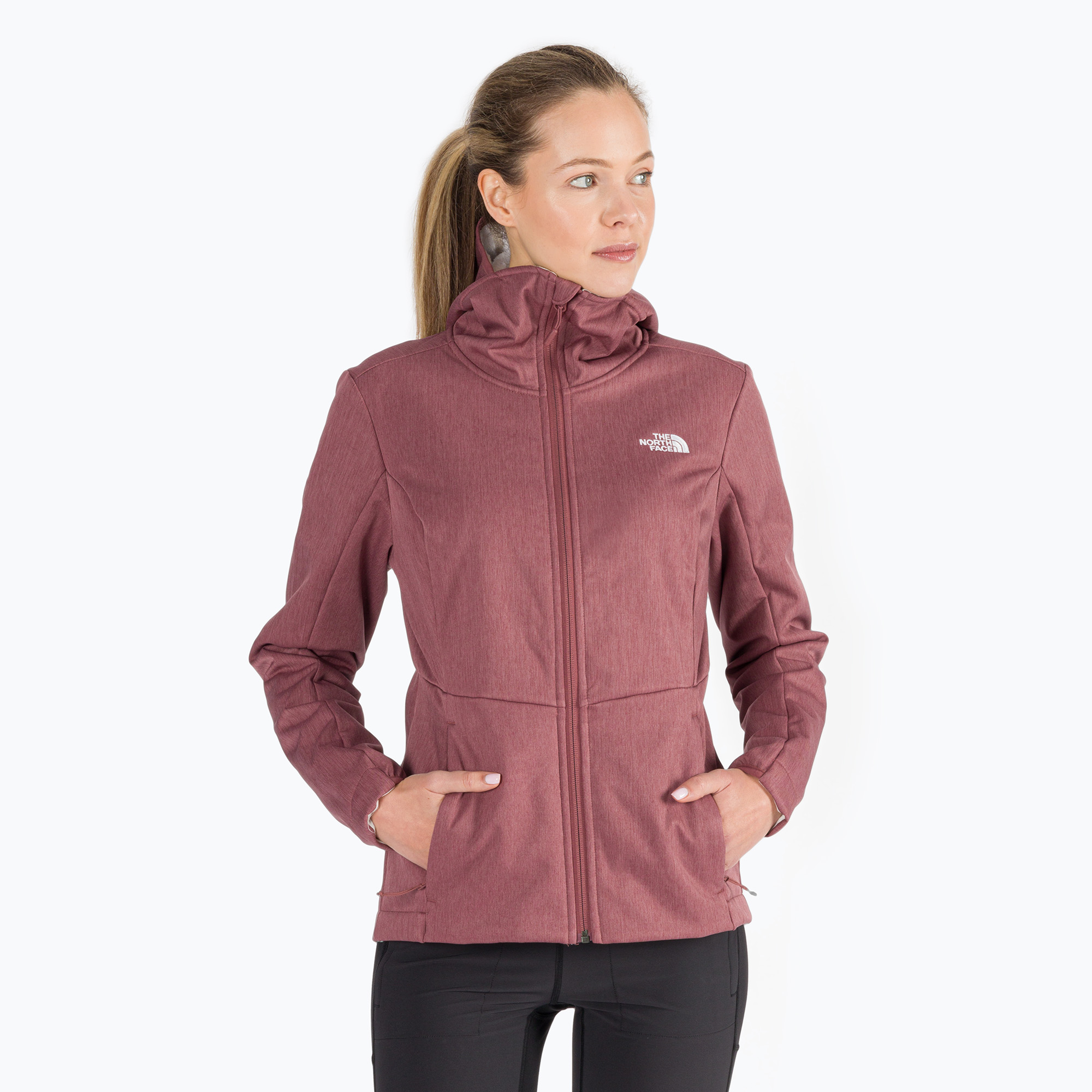 Kurtka softshell damska The North Face Quest Highloft Soft Shell wild ginger heather | WYSYŁKA W 24H | 30 DNI NA ZWROT