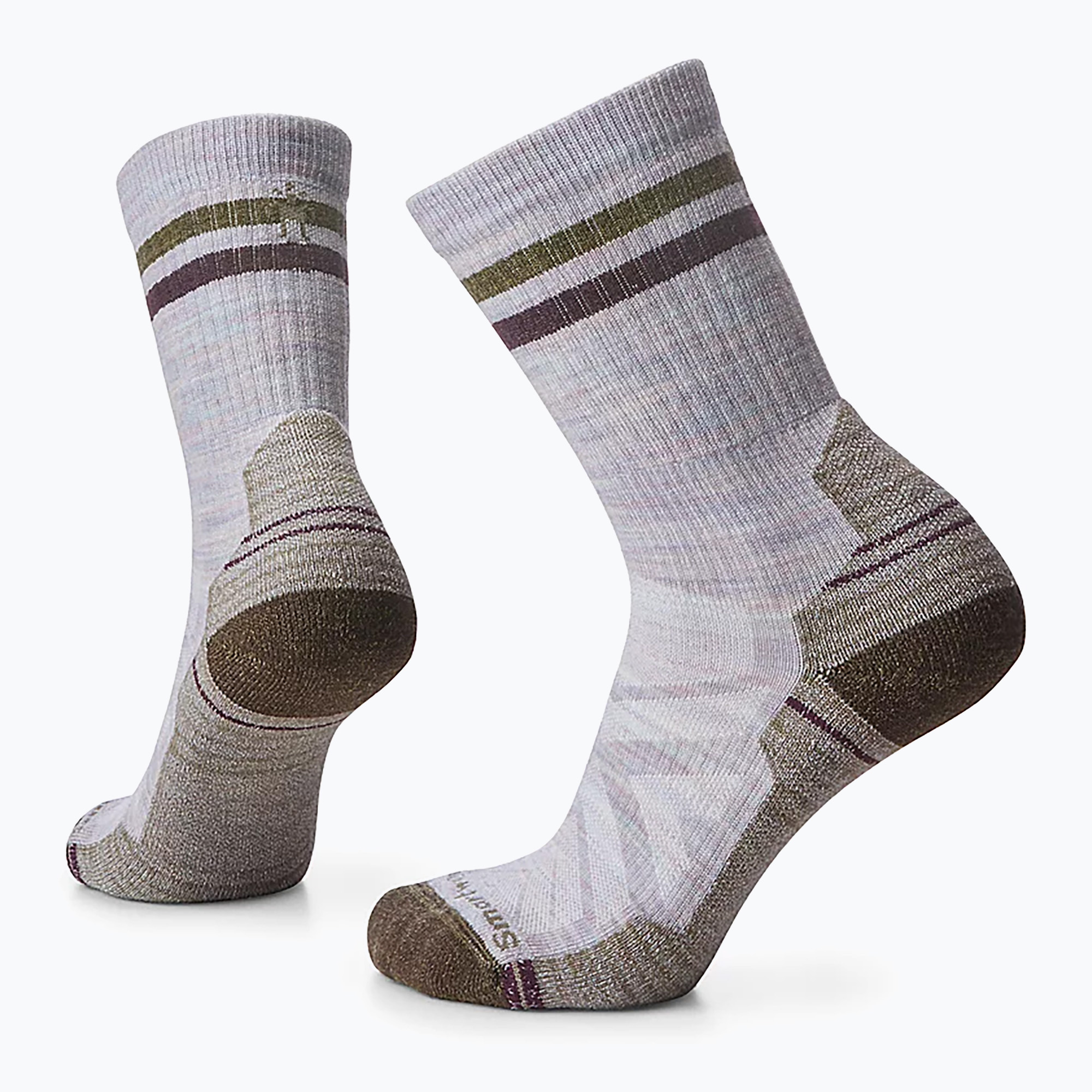 Skarpety trekkingowe damskie Smartwool Hike Light Cushion Tube Stripe Crew purple eclipse | WYSYŁKA W 24H | 30 DNI NA ZWROT
