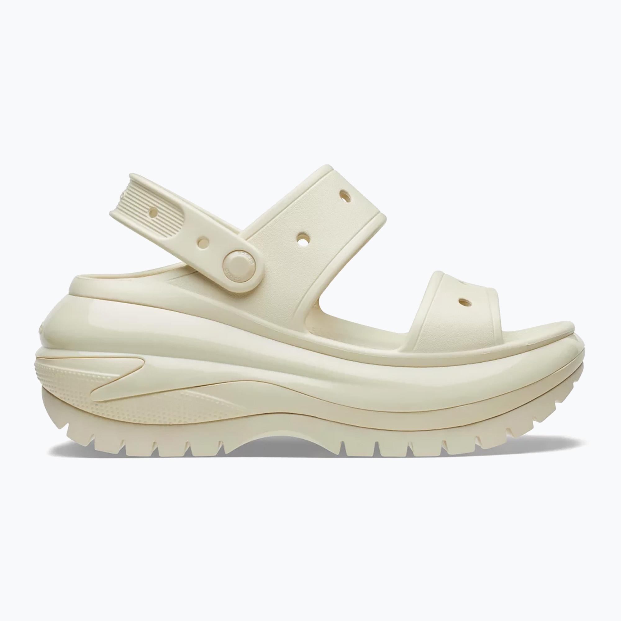 Sandały damskie Crocs Mega Crush bone 