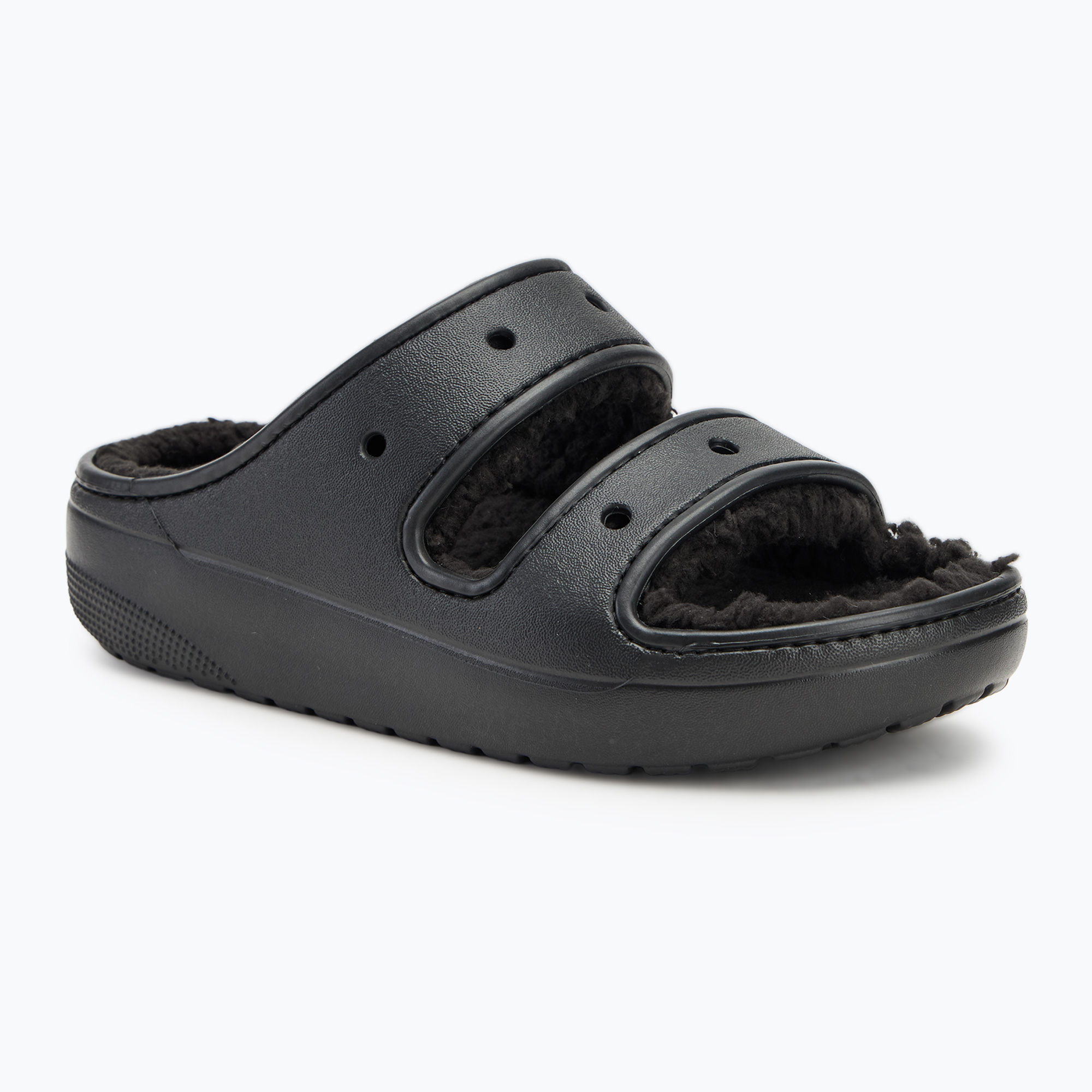 Klapki Crocs Classic Cozzzy Sandal black/black | WYSYŁKA W 24H | 30 DNI NA ZWROT