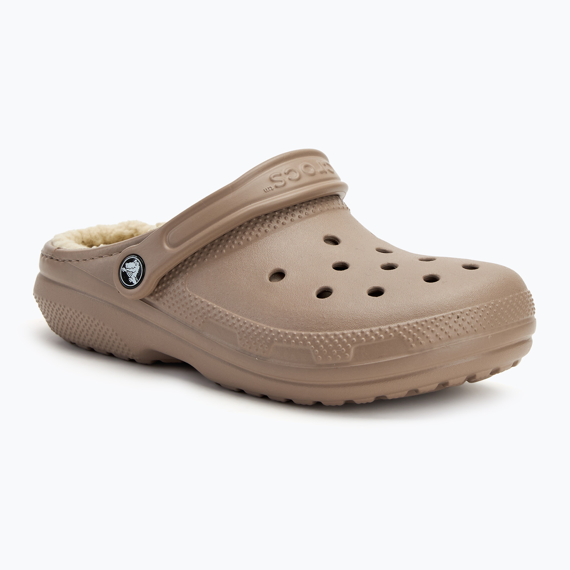 Klapki Crocs Classic Lined Clog mushroom/bone | WYSYŁKA W 24H | 30 DNI NA ZWROT