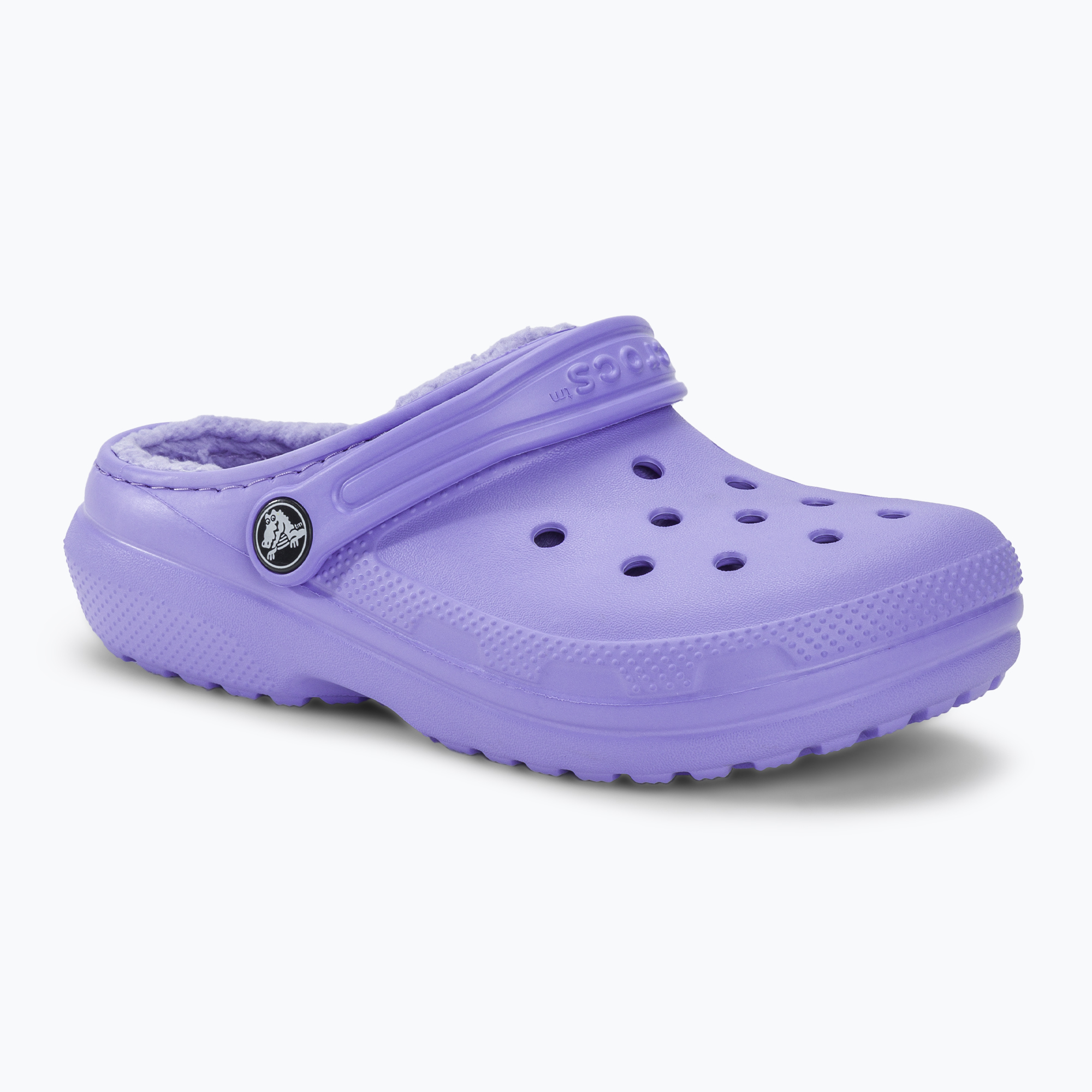 Klapki  Crocs Classic Lined Clog Kids digital violet | WYSYŁKA W 24H | 30 DNI NA ZWROT