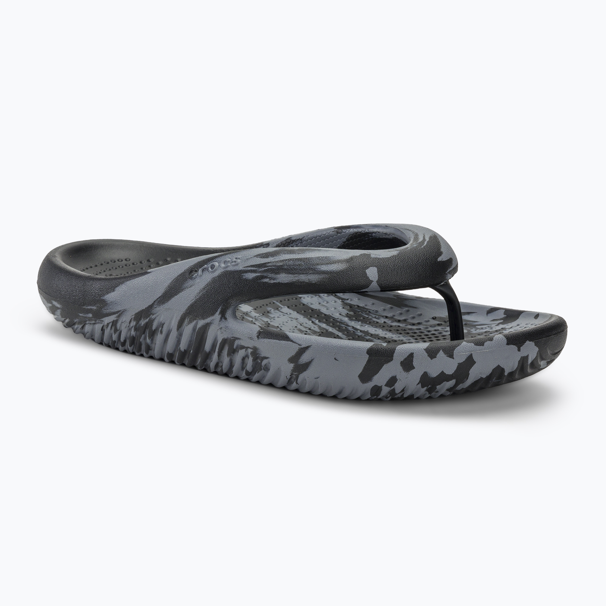 Japonki Crocs Mellow Marbled Recovery black/charcoal | WYSYŁKA W 24H | 30 DNI NA ZWROT