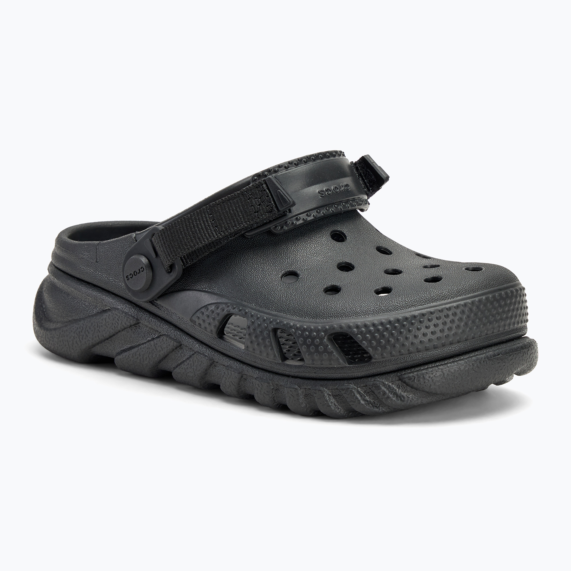 Klapki dziecięce Crocs Duet Max II Clog Kids black | WYSYŁKA W 24H | 30 DNI NA ZWROT